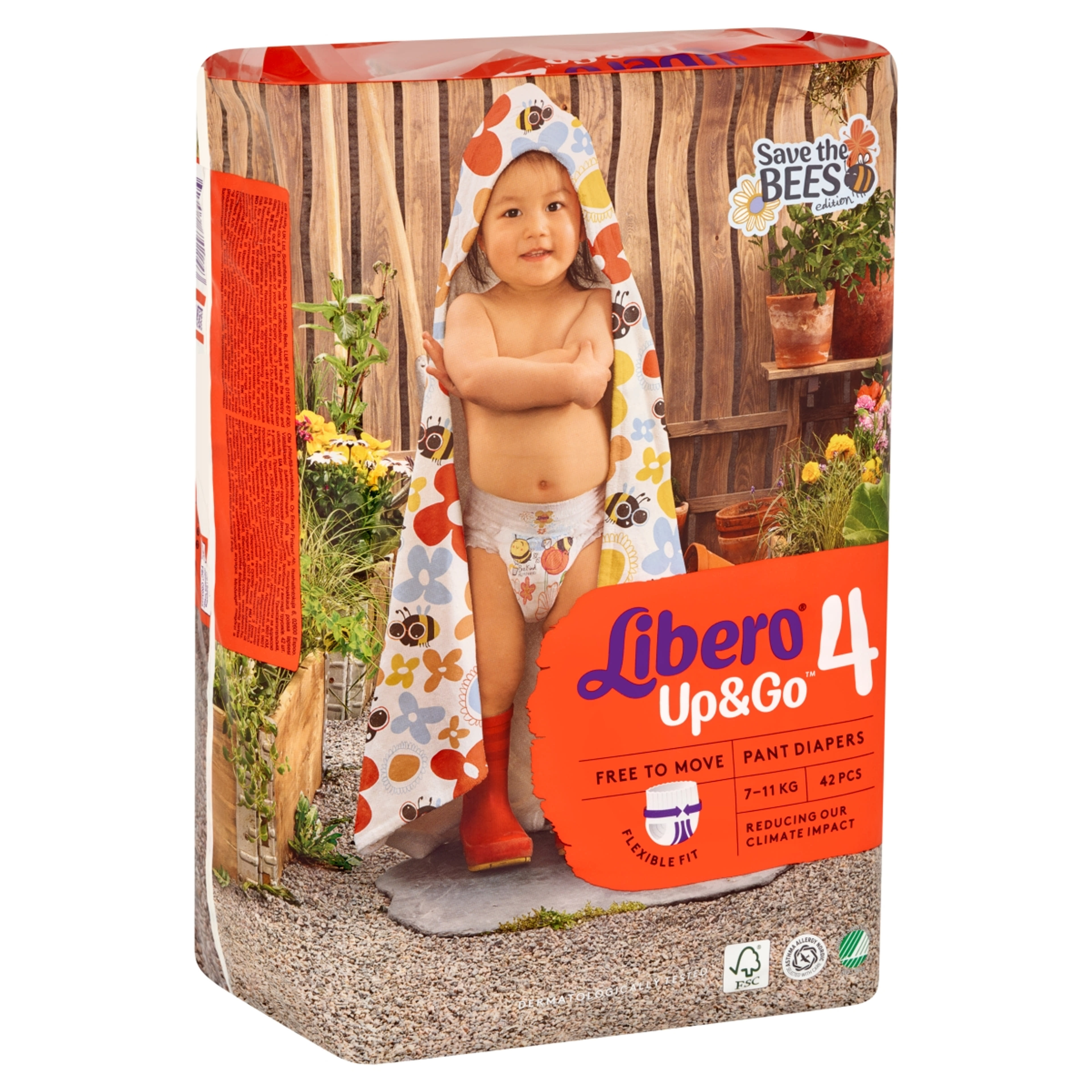 Libero Up&Go bugyipelenka, 4,-es 7-11 kg - 42 db-2