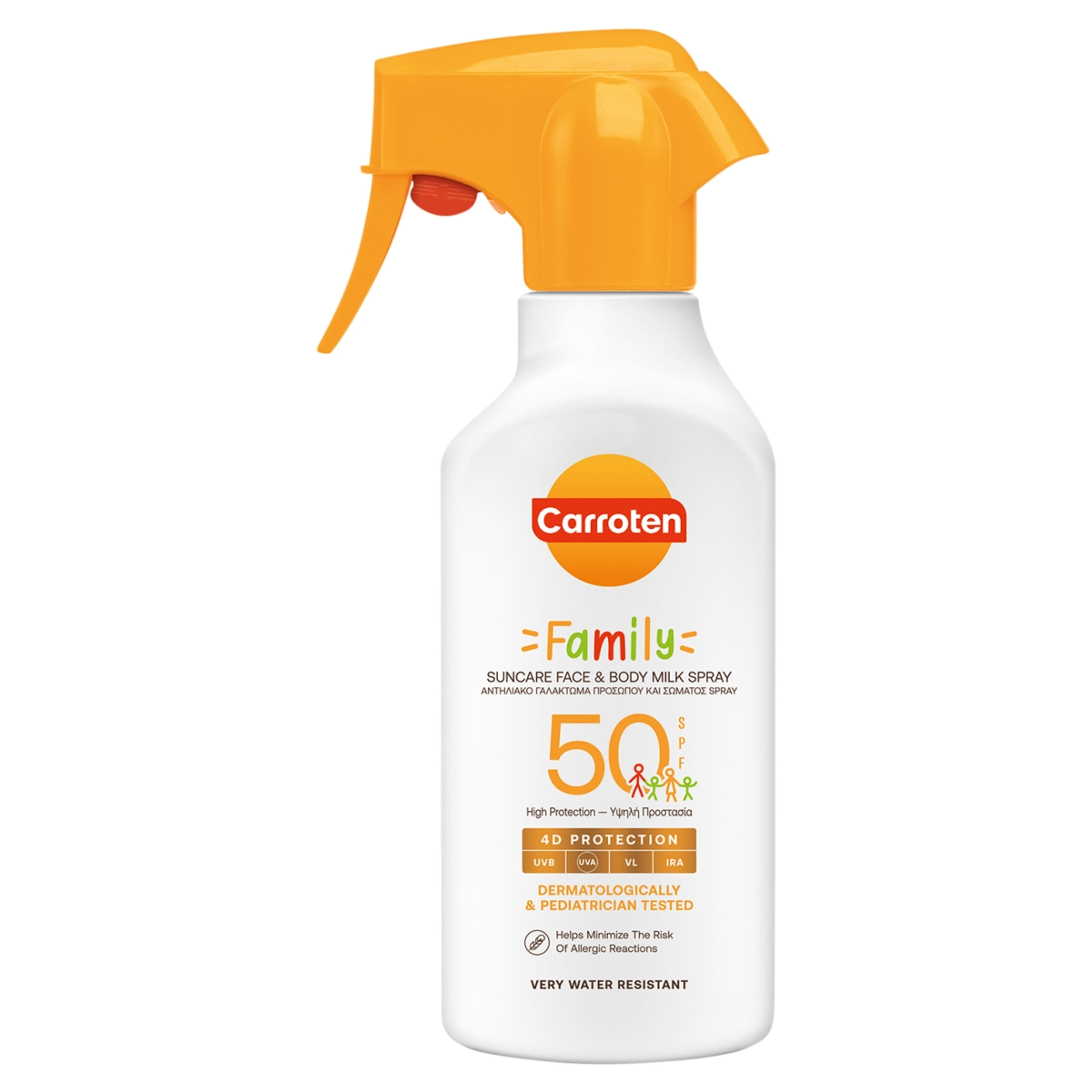 Carroten Family naptej spray SPF50 - 270 ml