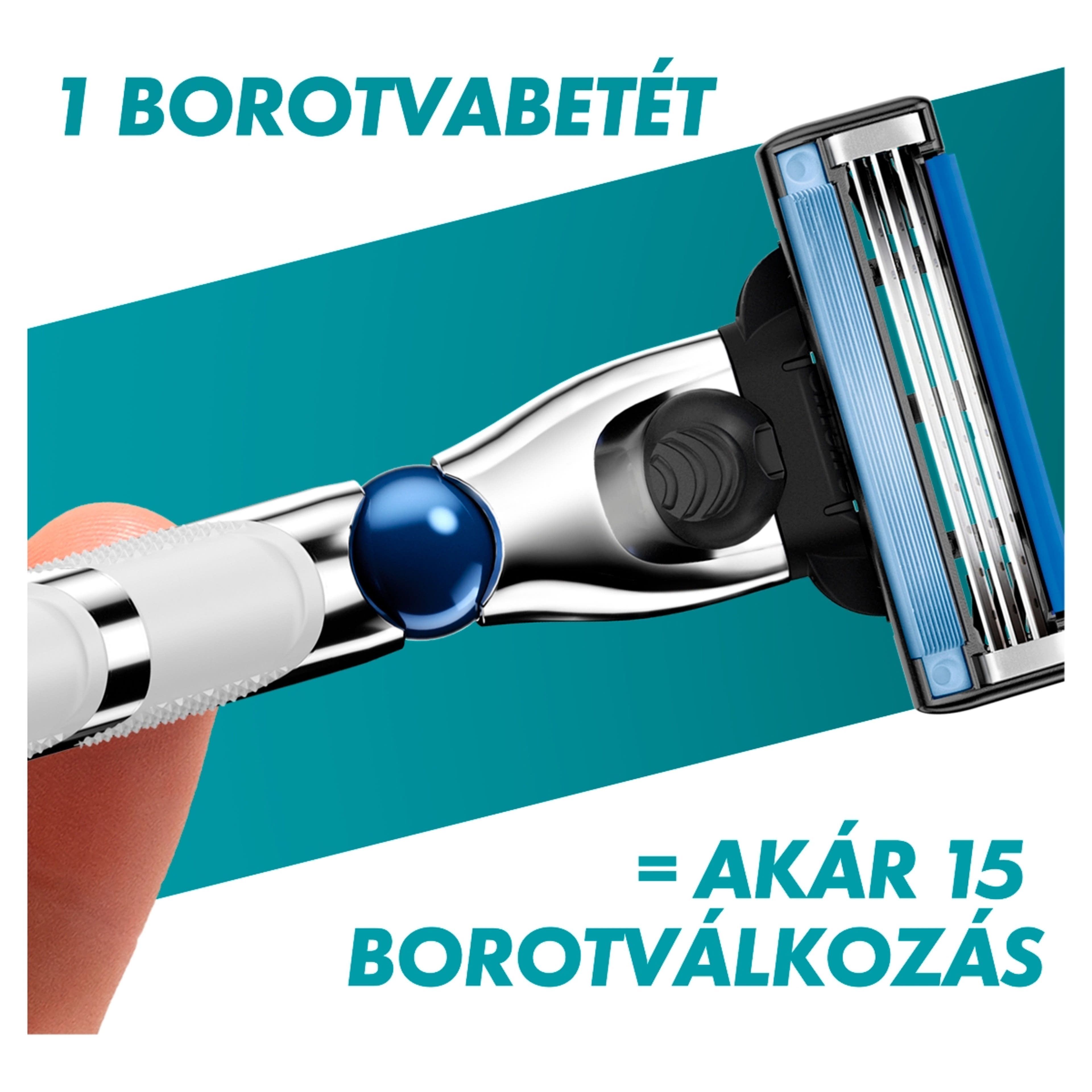 Gillette Mach 3 turbo borotvabetét  - 5 db-3