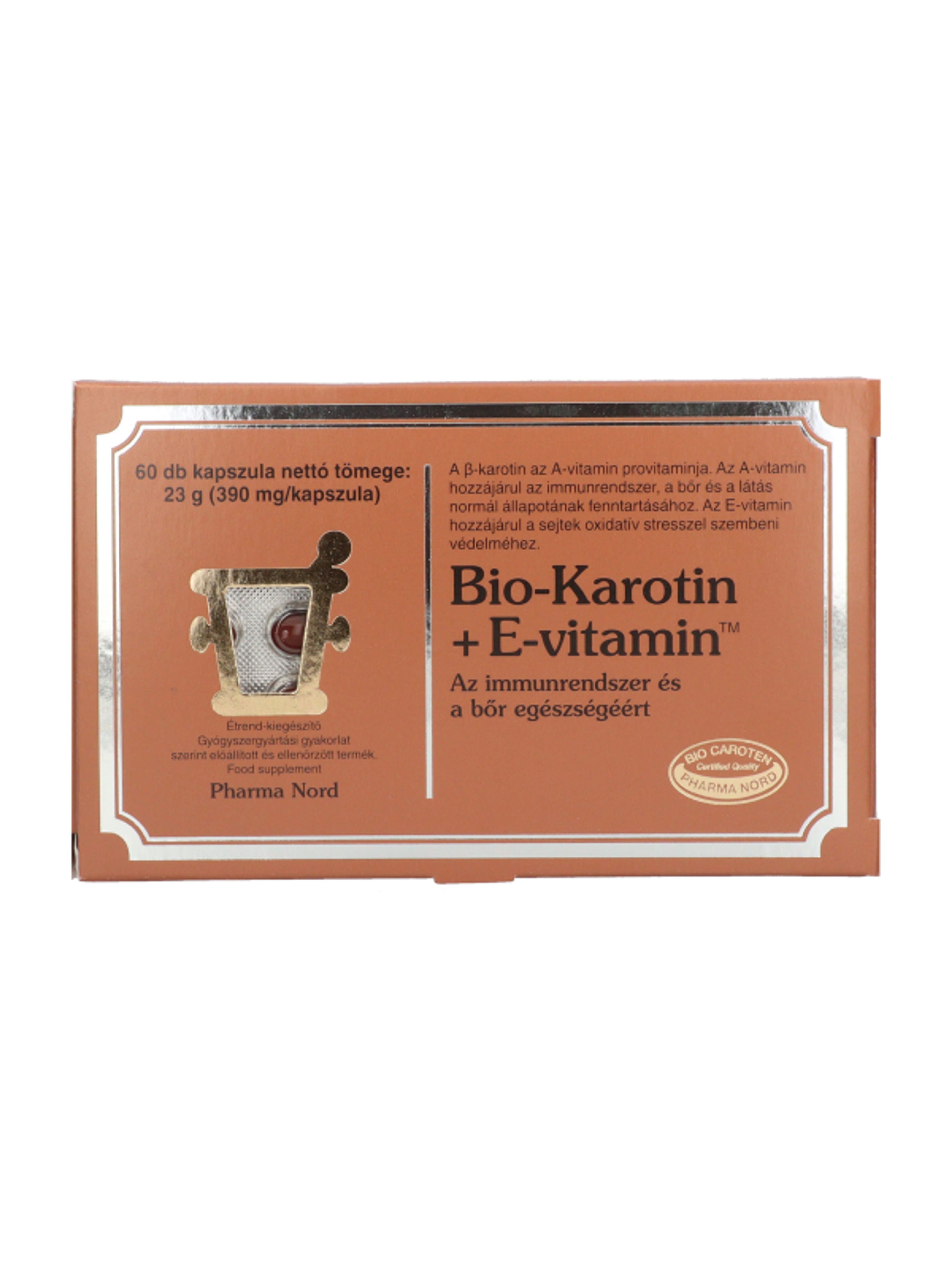 Pharma nord bio-karotin+E tabletta - 60 db-2