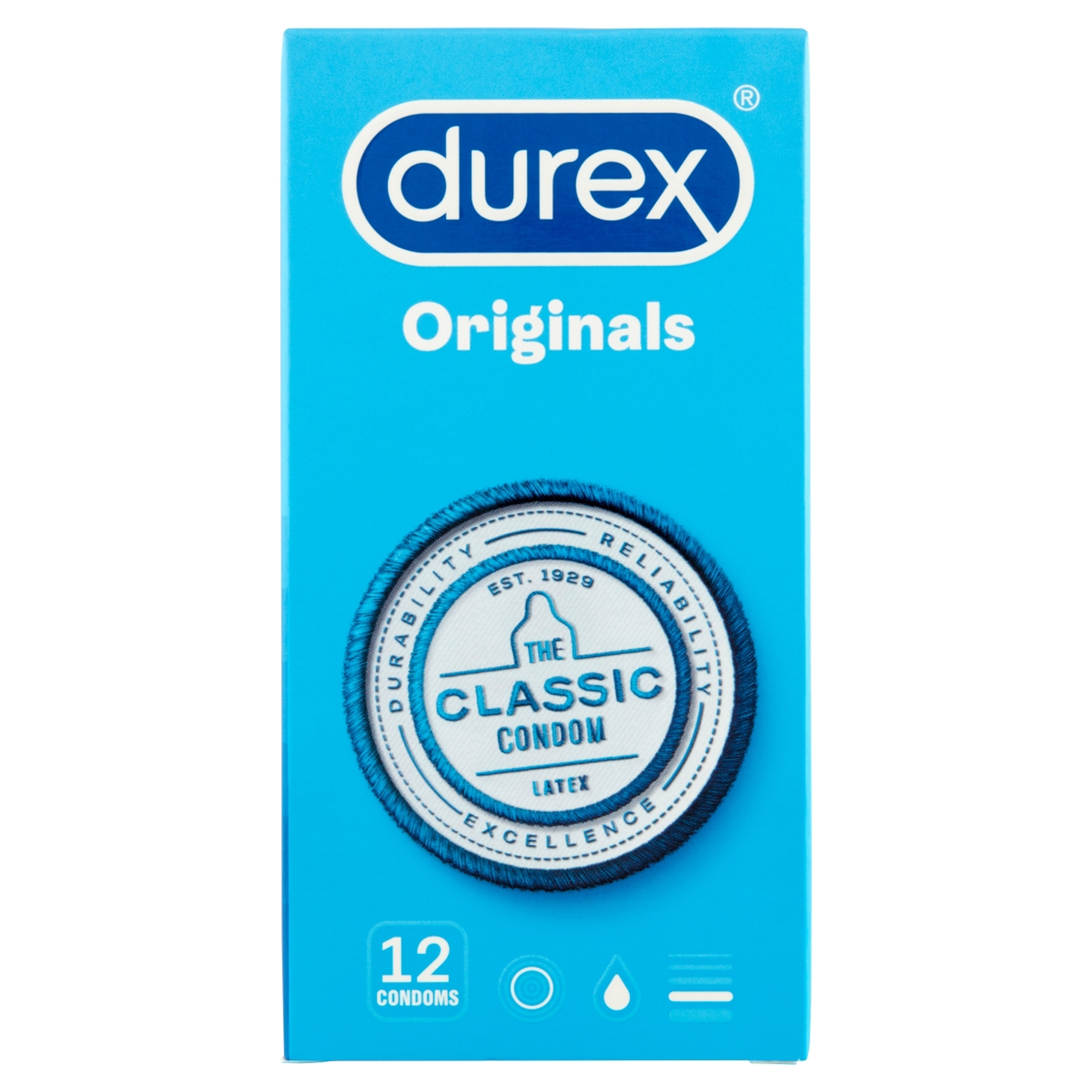 Durex Originals óvszer – 12 db