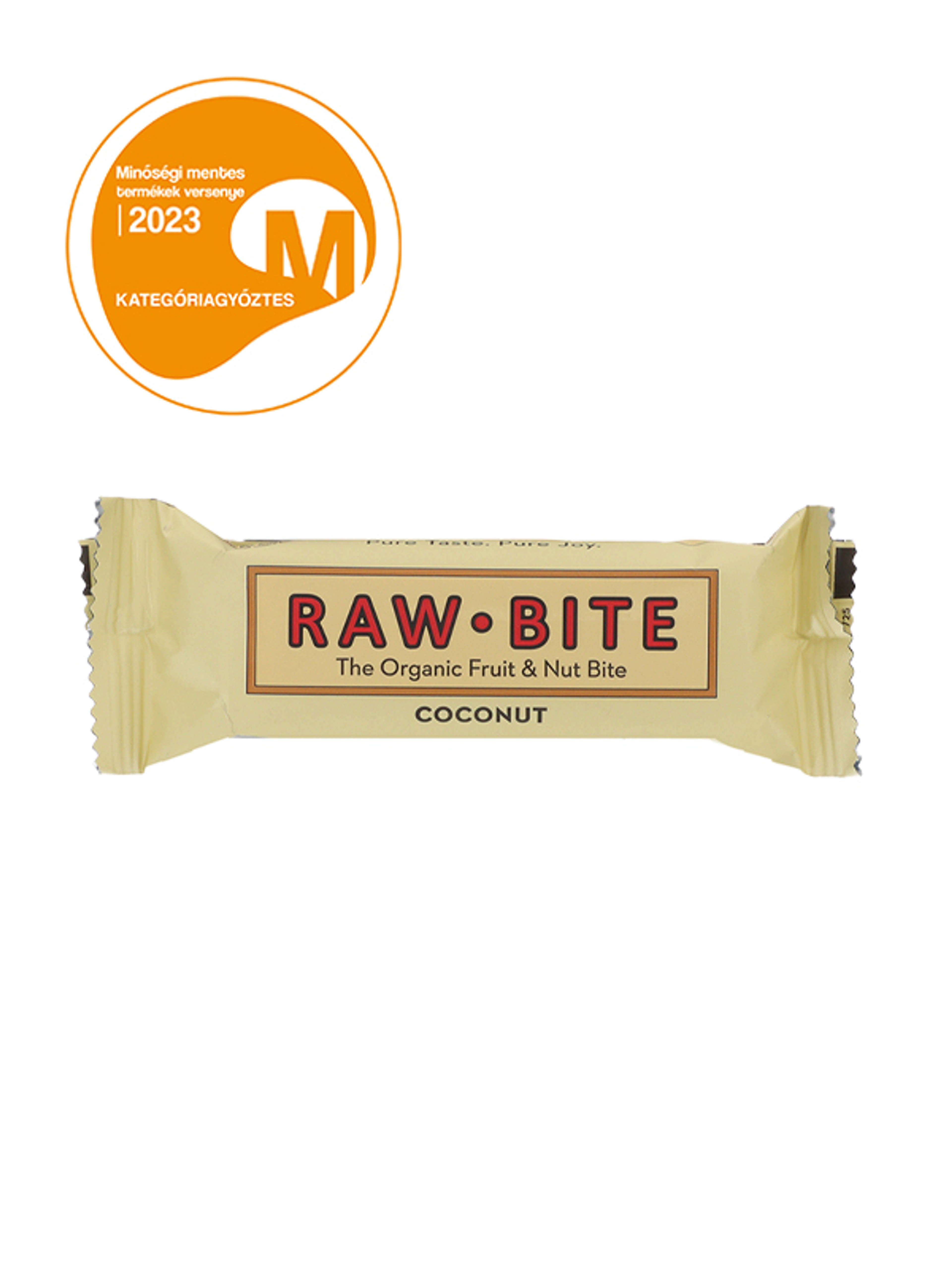 Rawbite organic bar, kókusz - 50 g-2