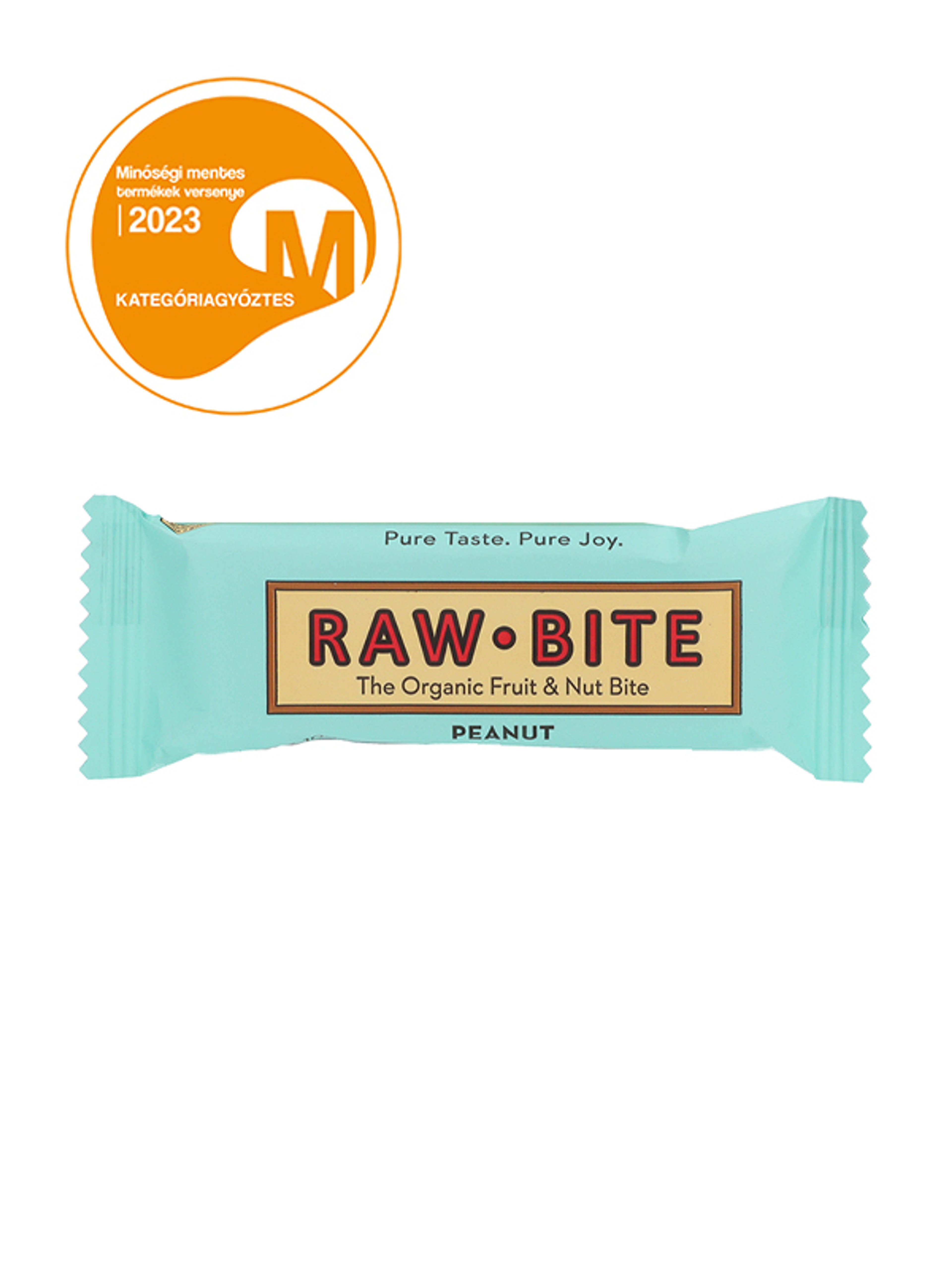 Rawbite organic bar, mogyoró - 50 g-2