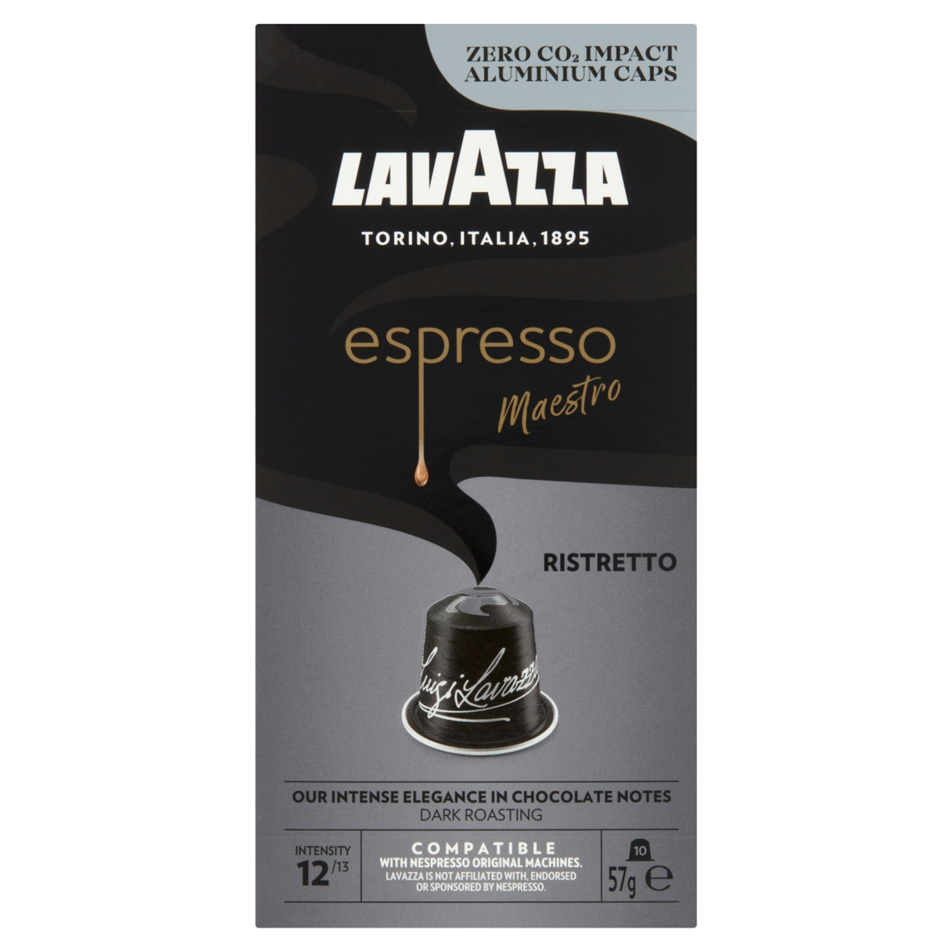 Lavazza Espresso Maestro Ristretto Nespresso kávékapszula - 10 db