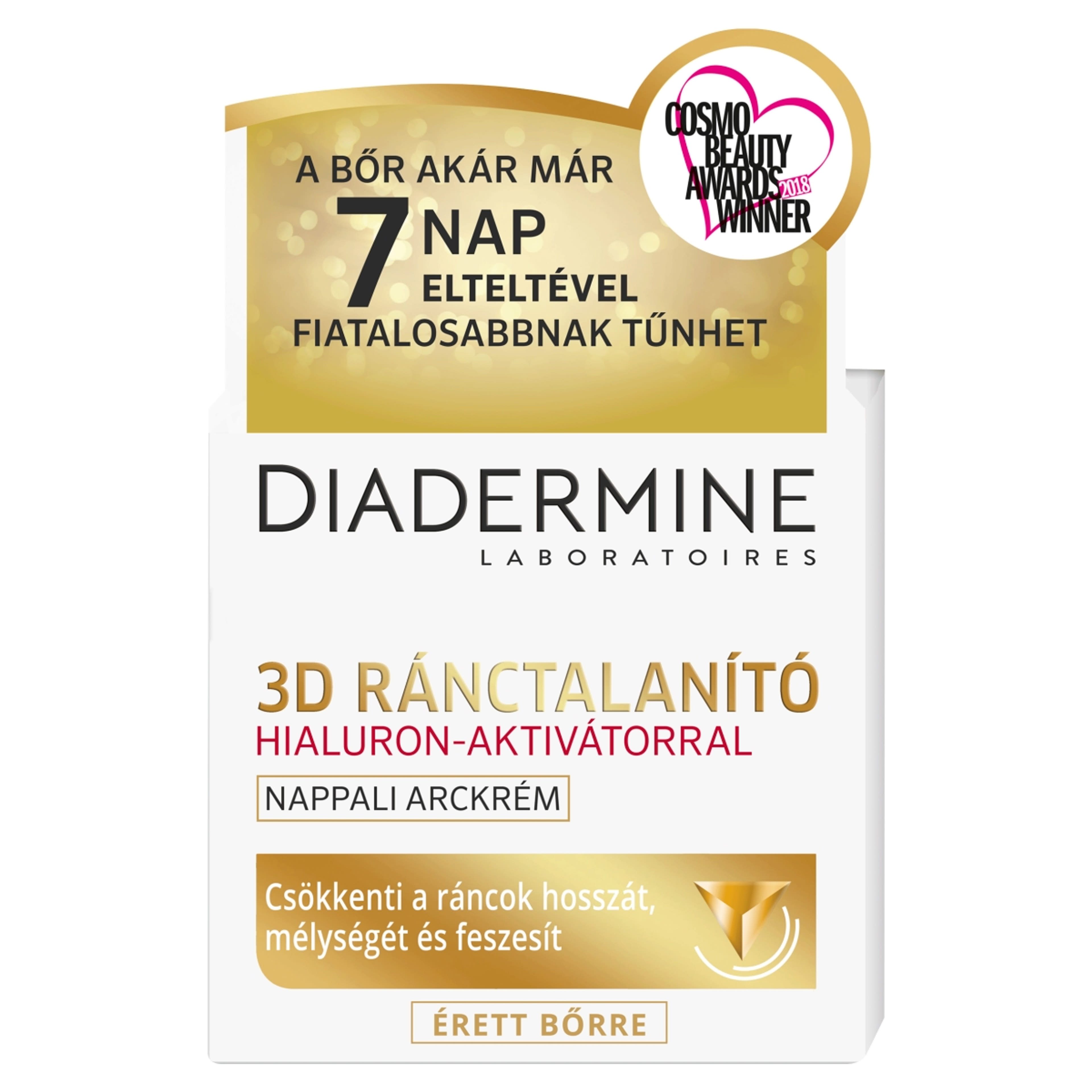 Diadermine 3D ránctalanító nappali arckrém - 50 ml