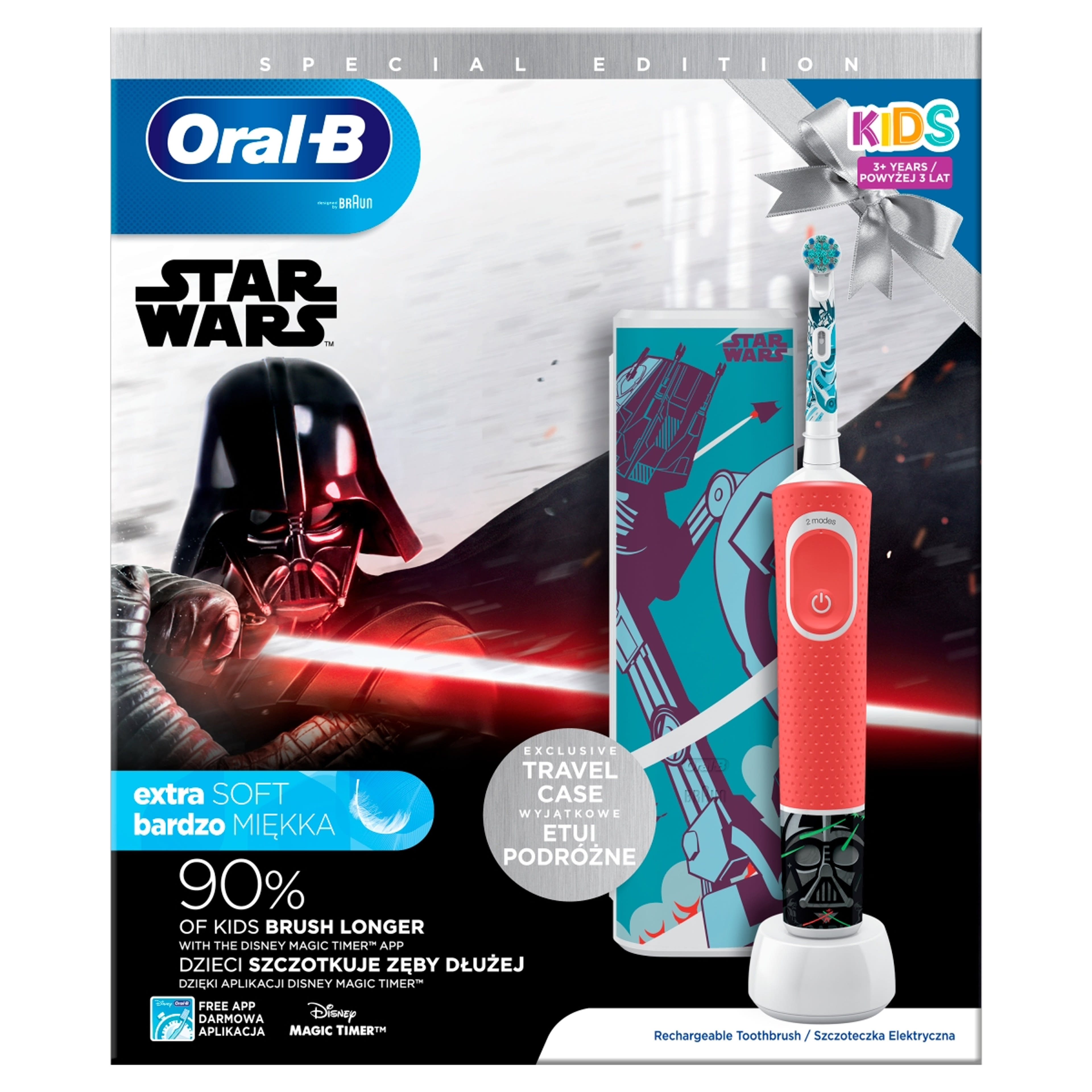 Oral-B Kisd Star Wars elektromos fogkefe utazótokkal -1 db