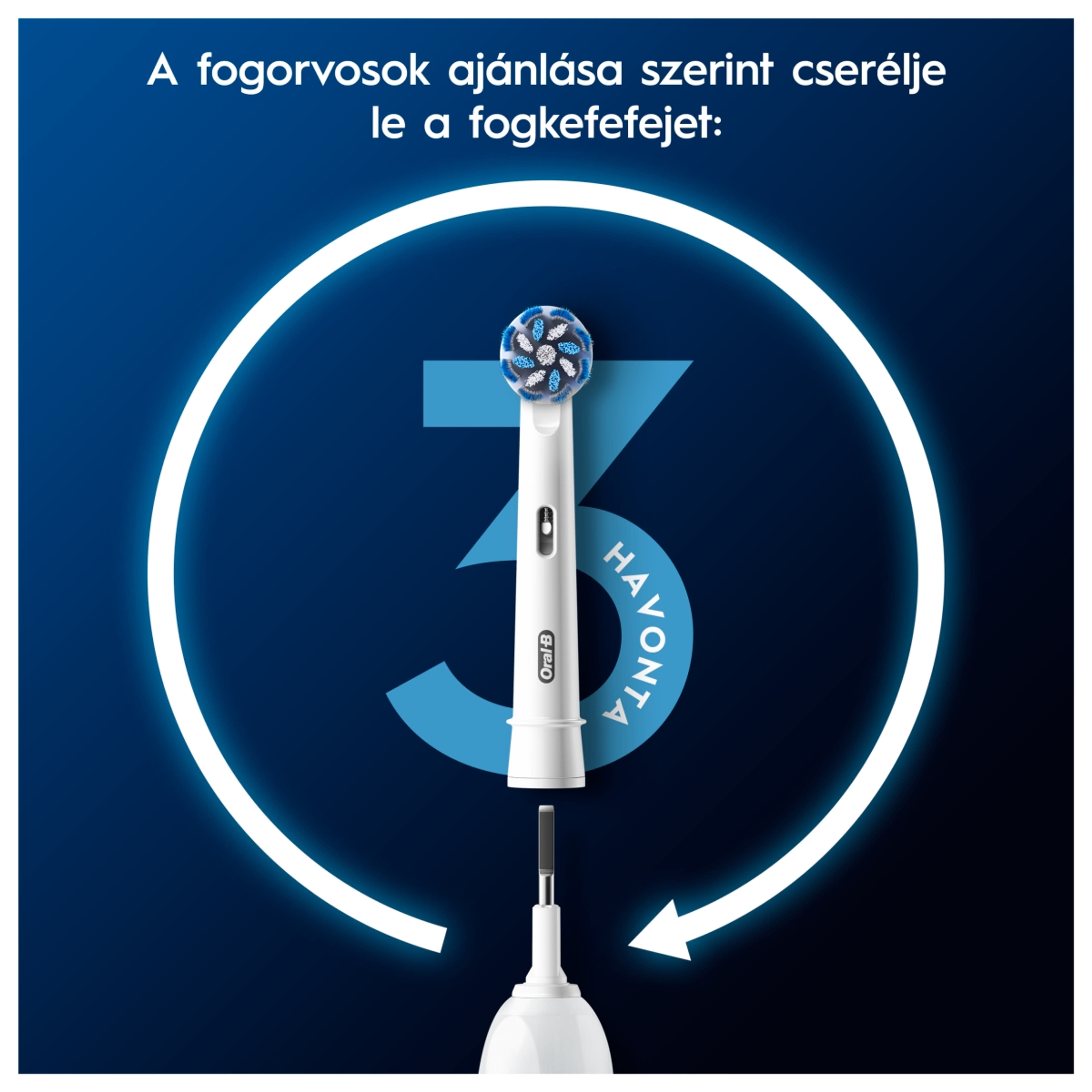 Oral-B Pro Sensitive Clean fogkefefej -  4 db-5