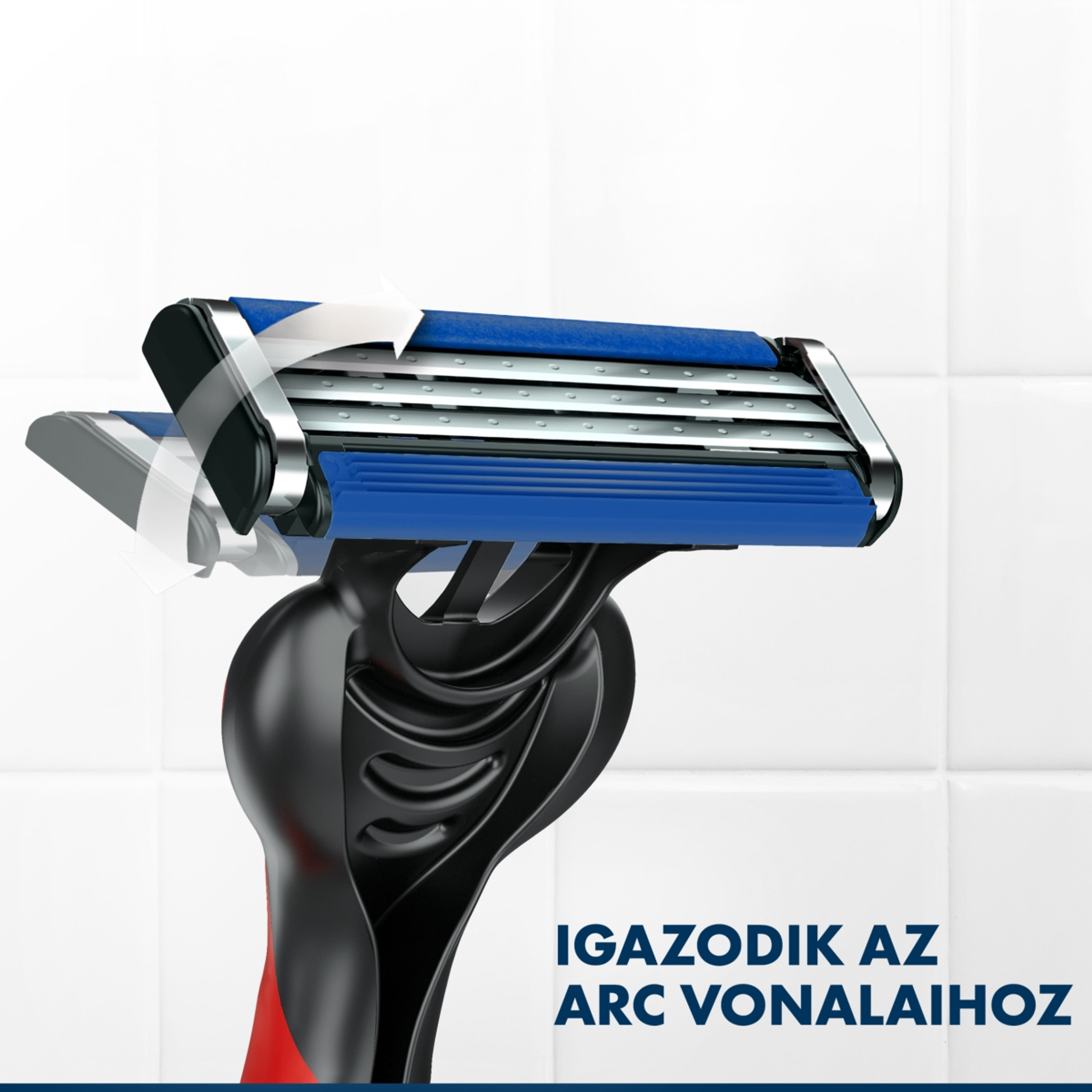 Gillette Blue3 Plus Nitro pótpenge 12 db - 1 db-4
