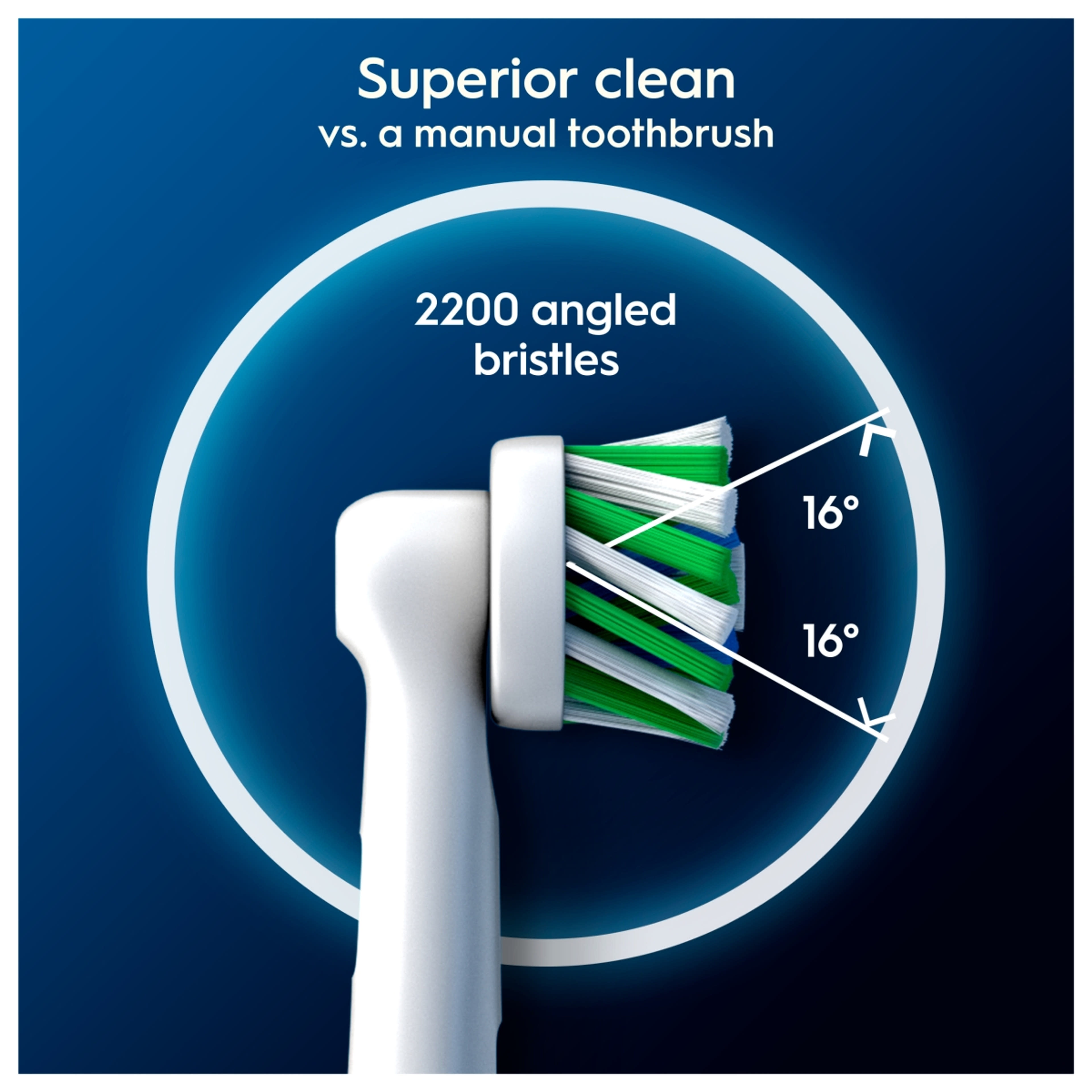 Oral-B Pro Cross Action fogkefefej - 8 db-9