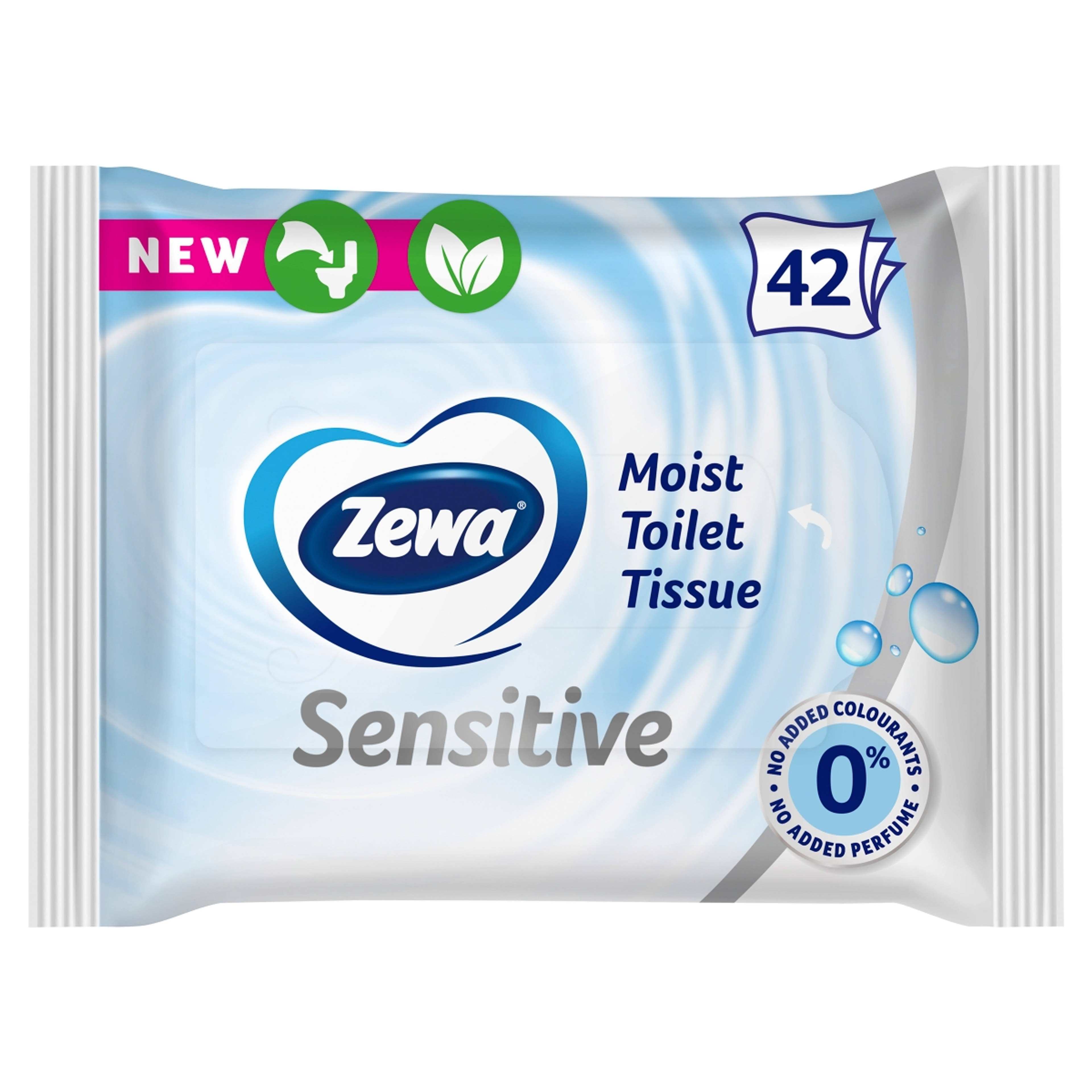 Zewa Pure nedves toalettpapír - 42 db-7