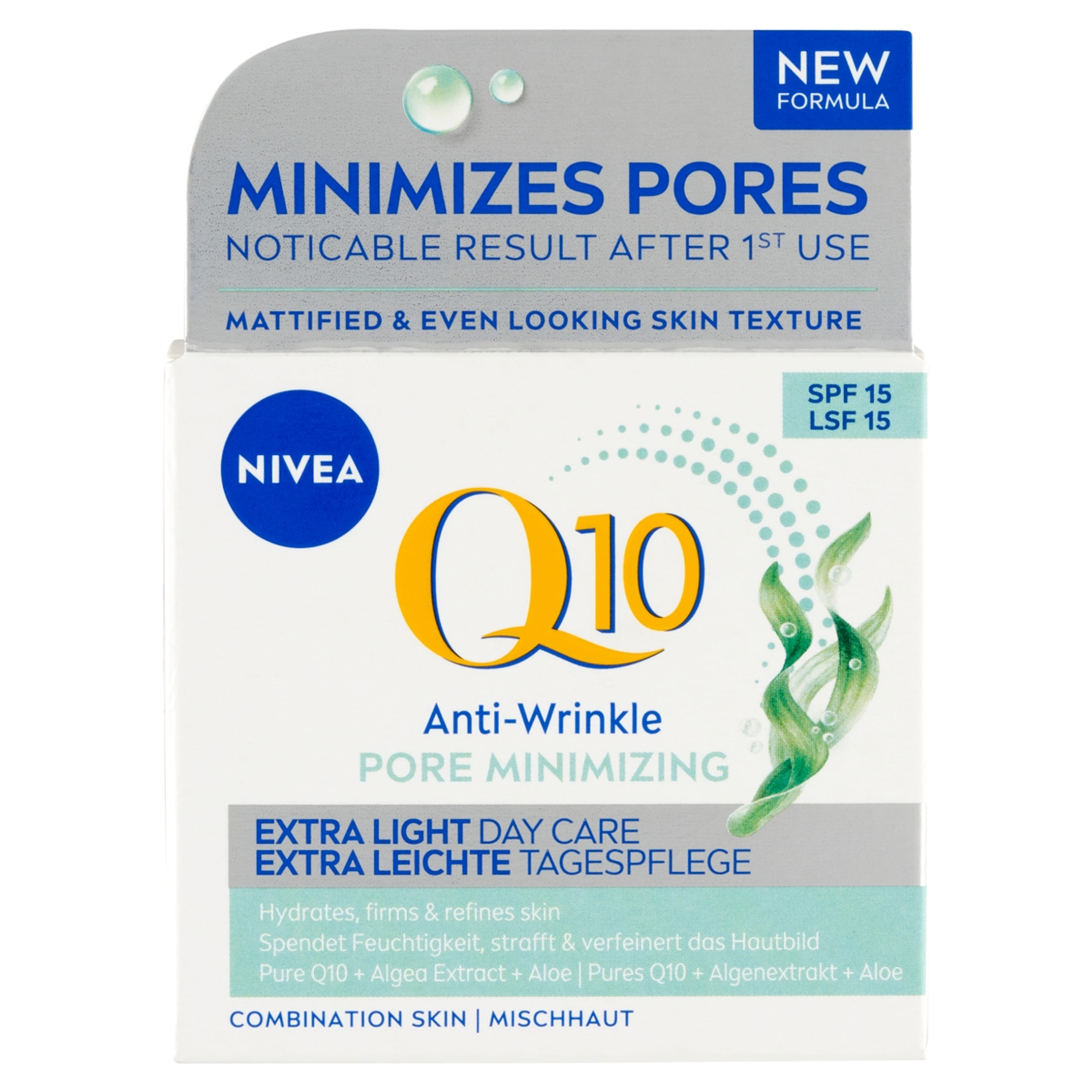 NIVEA Q10 Power pórusfinomító ránctalanító nappali arckrém - 50 ml-1
