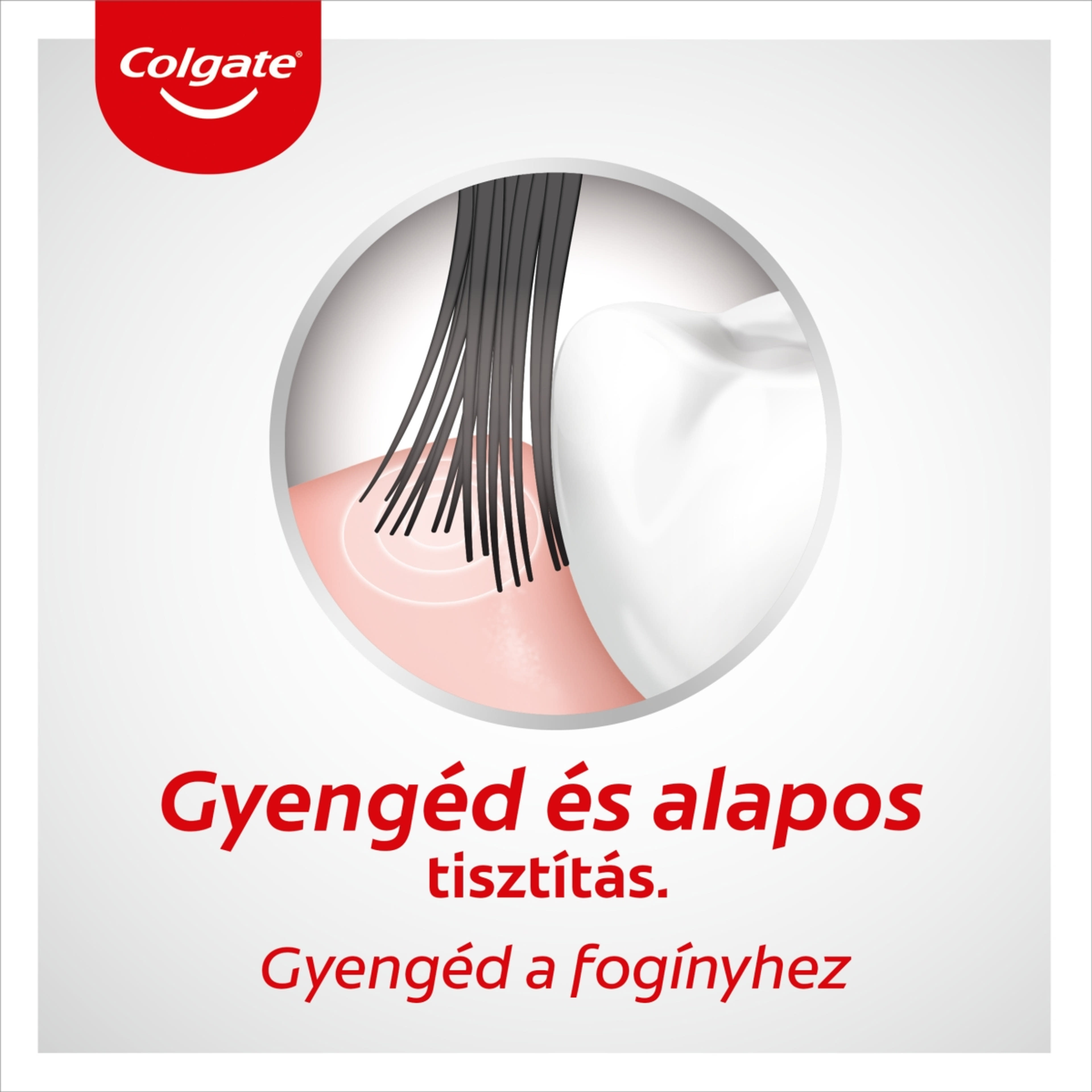 Colgate High Density Charcoal lágy fogkefe - 1 db-4