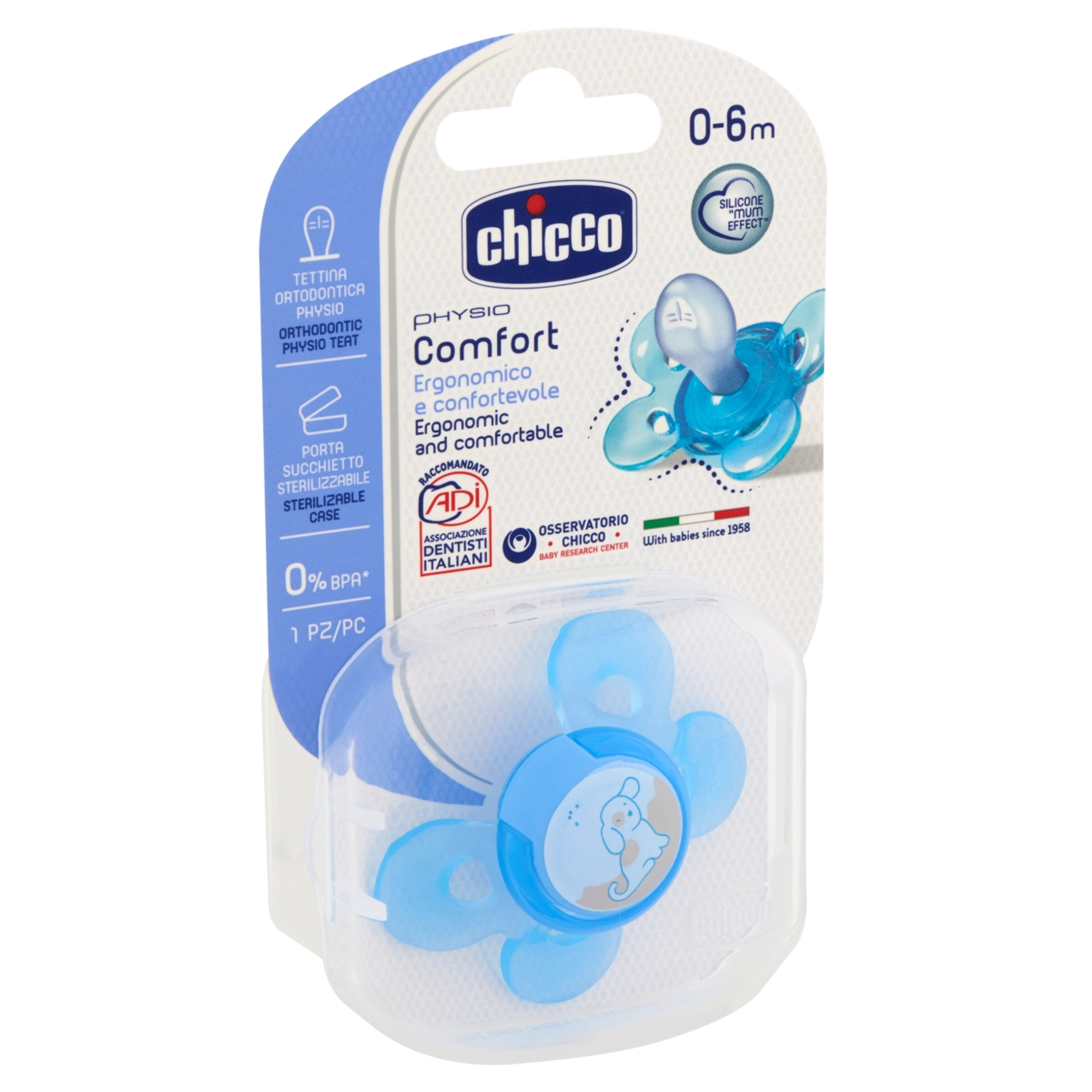 Chicco Physio Comfort Szilikon Cumi - 1 db-2