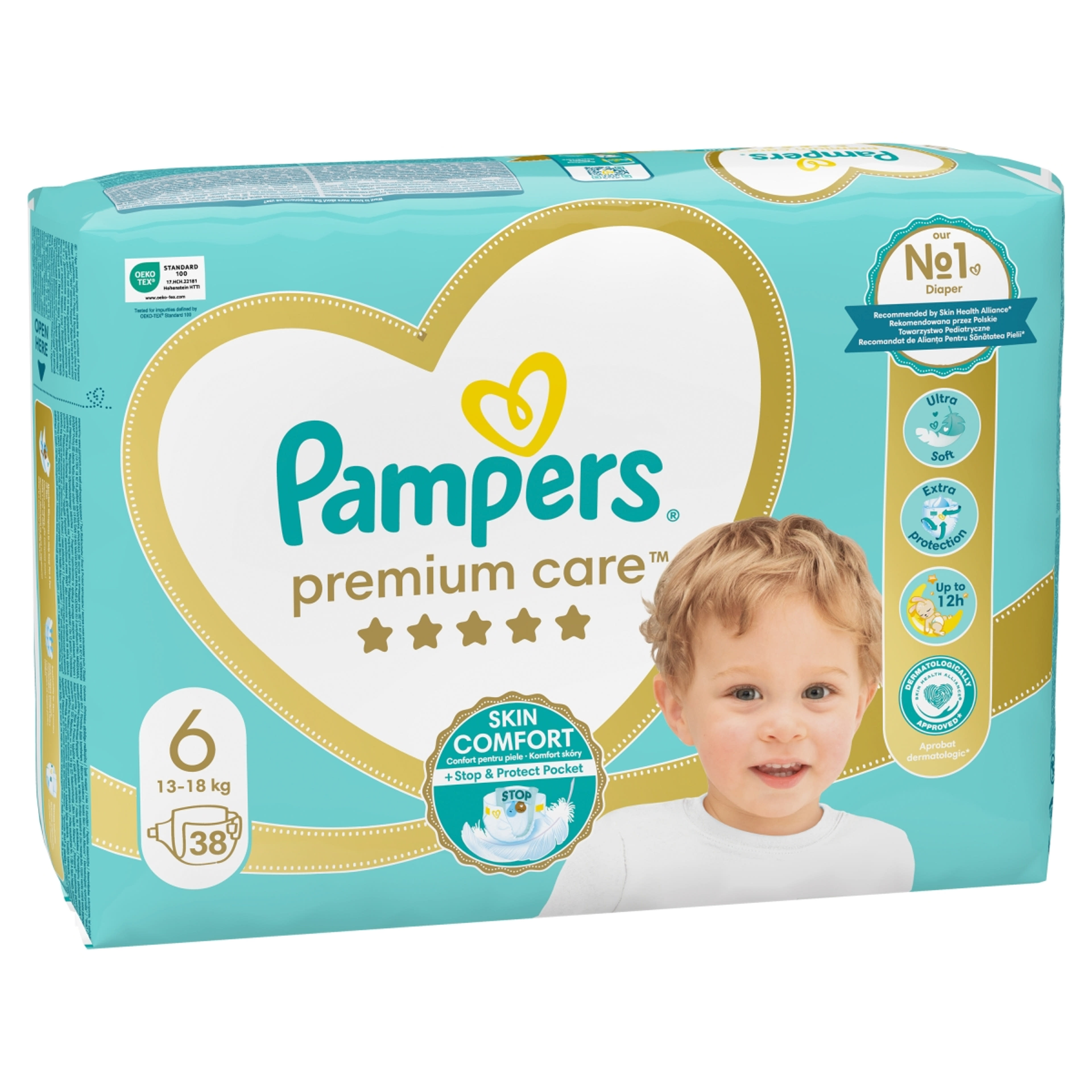 Pampers Premium Care Pelenka 6-os 13kg + - 38 db-2