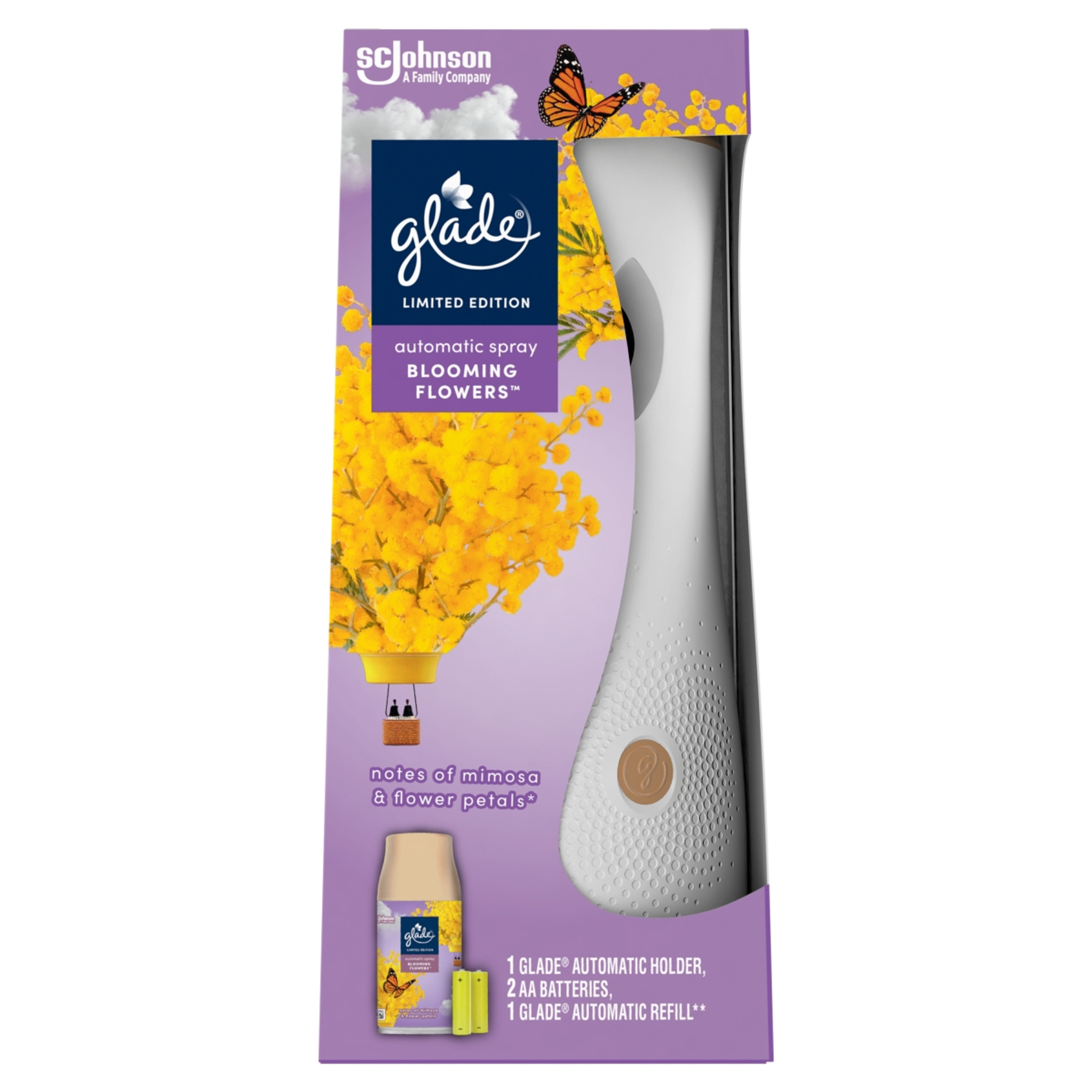Glade Blooming Flowers elektromos légfrissítő készülék - 269 ml