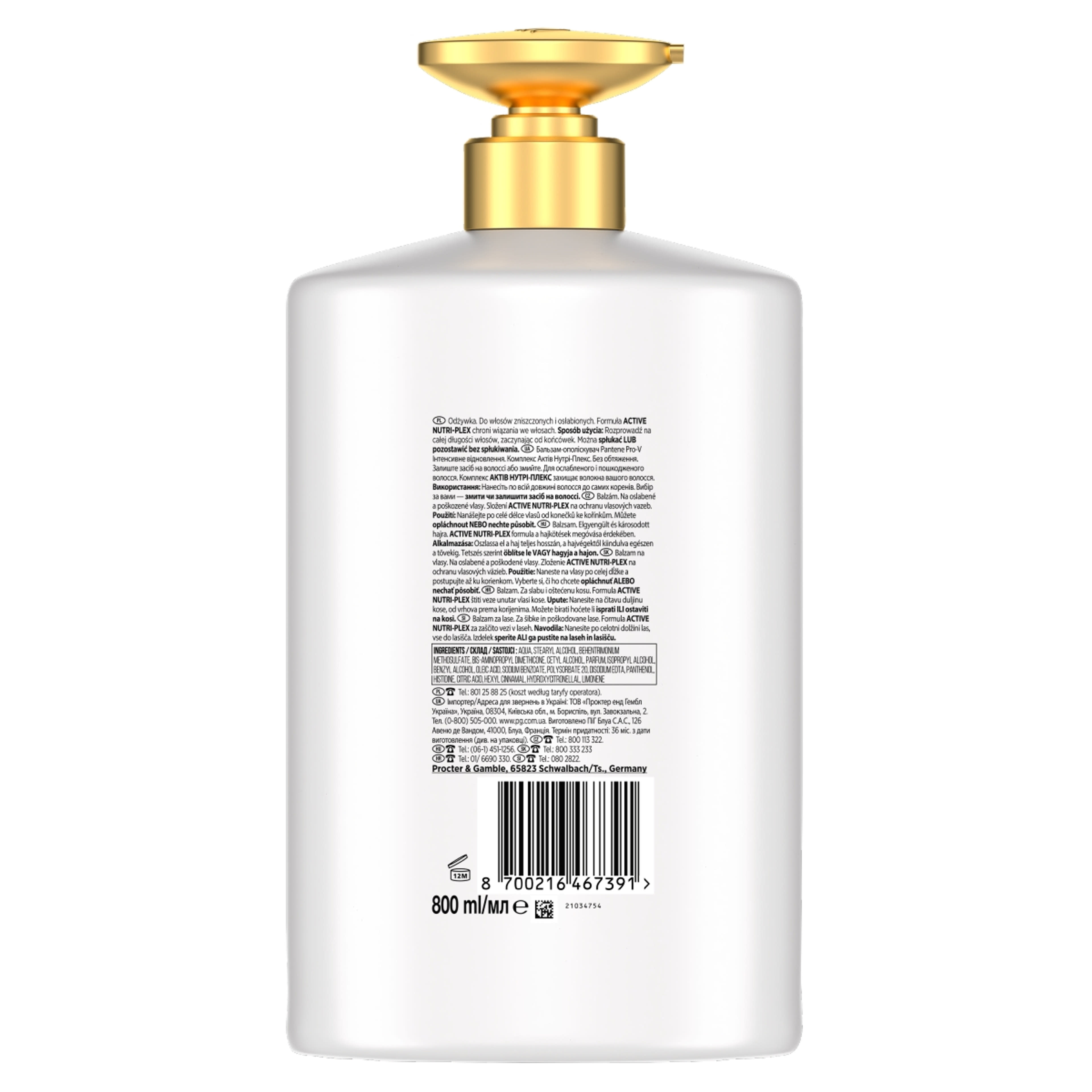 Pantene Pro-V Intensive Repair balzsam - 800 ml-2