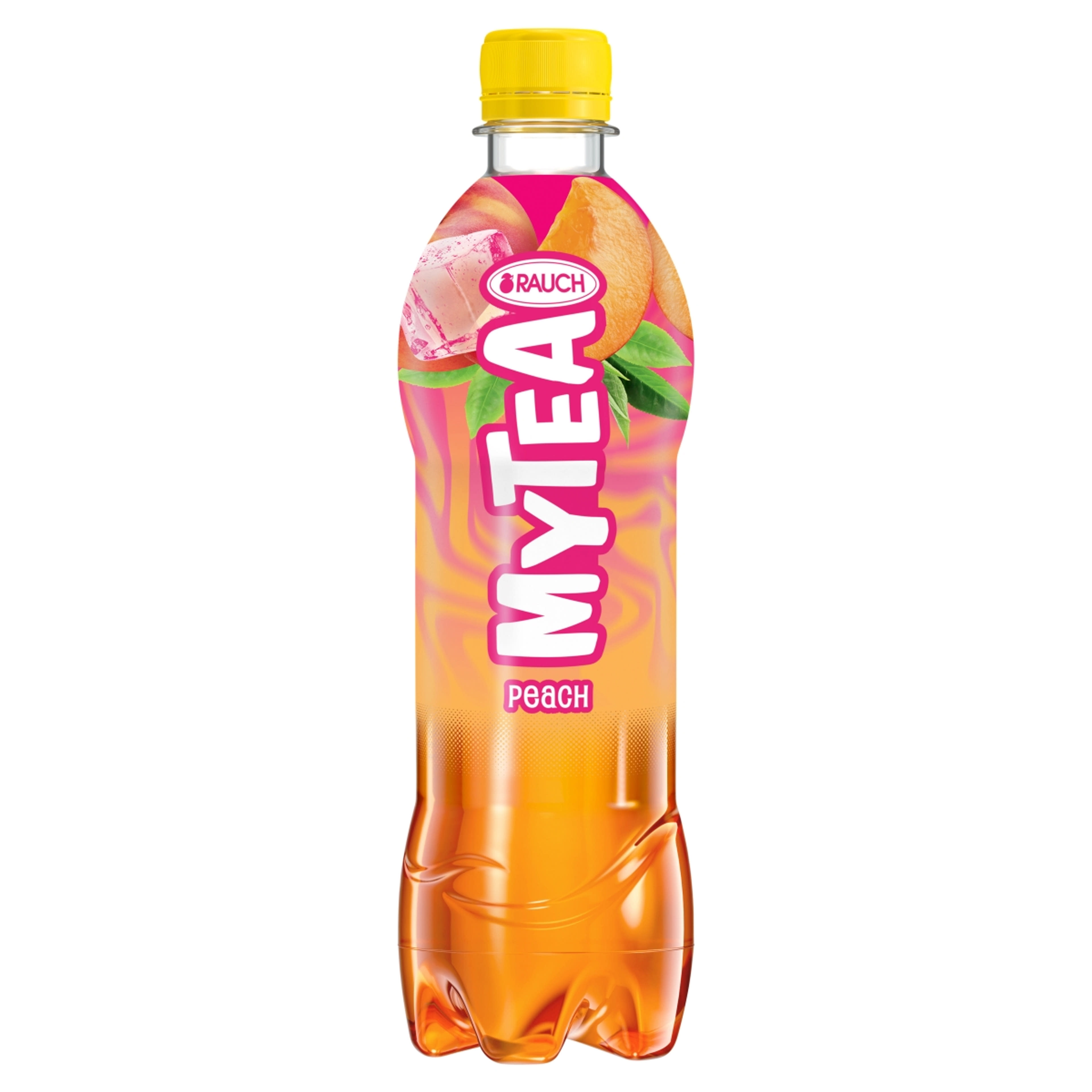 Rauch MyTea Peach ice tea üdítőital fekete teából - 500 ml-1