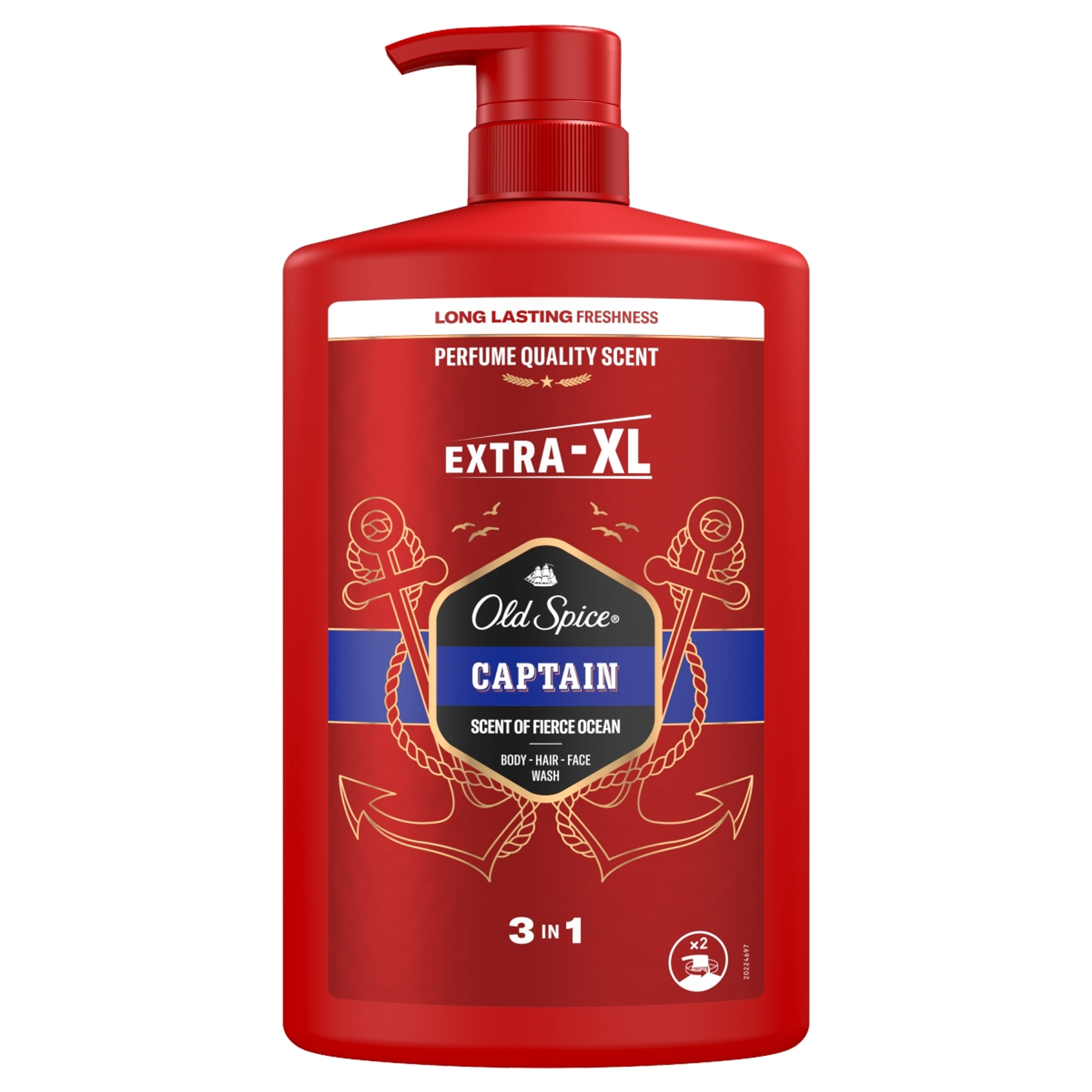 Old Spice Captain tusfürdő - 1000 ml