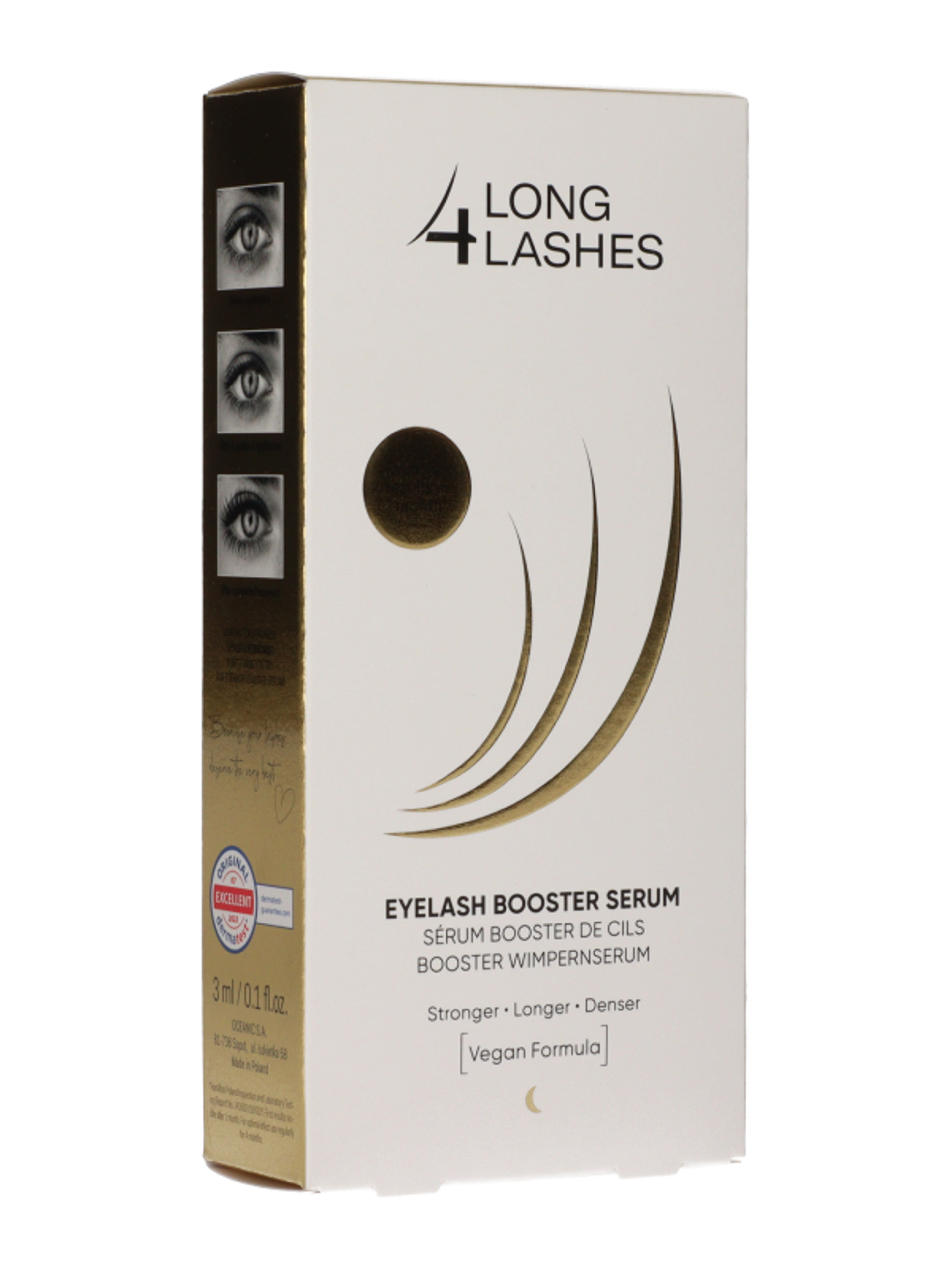 Long4Lashes szempillanövesztő booster szérum - 3 ml-4