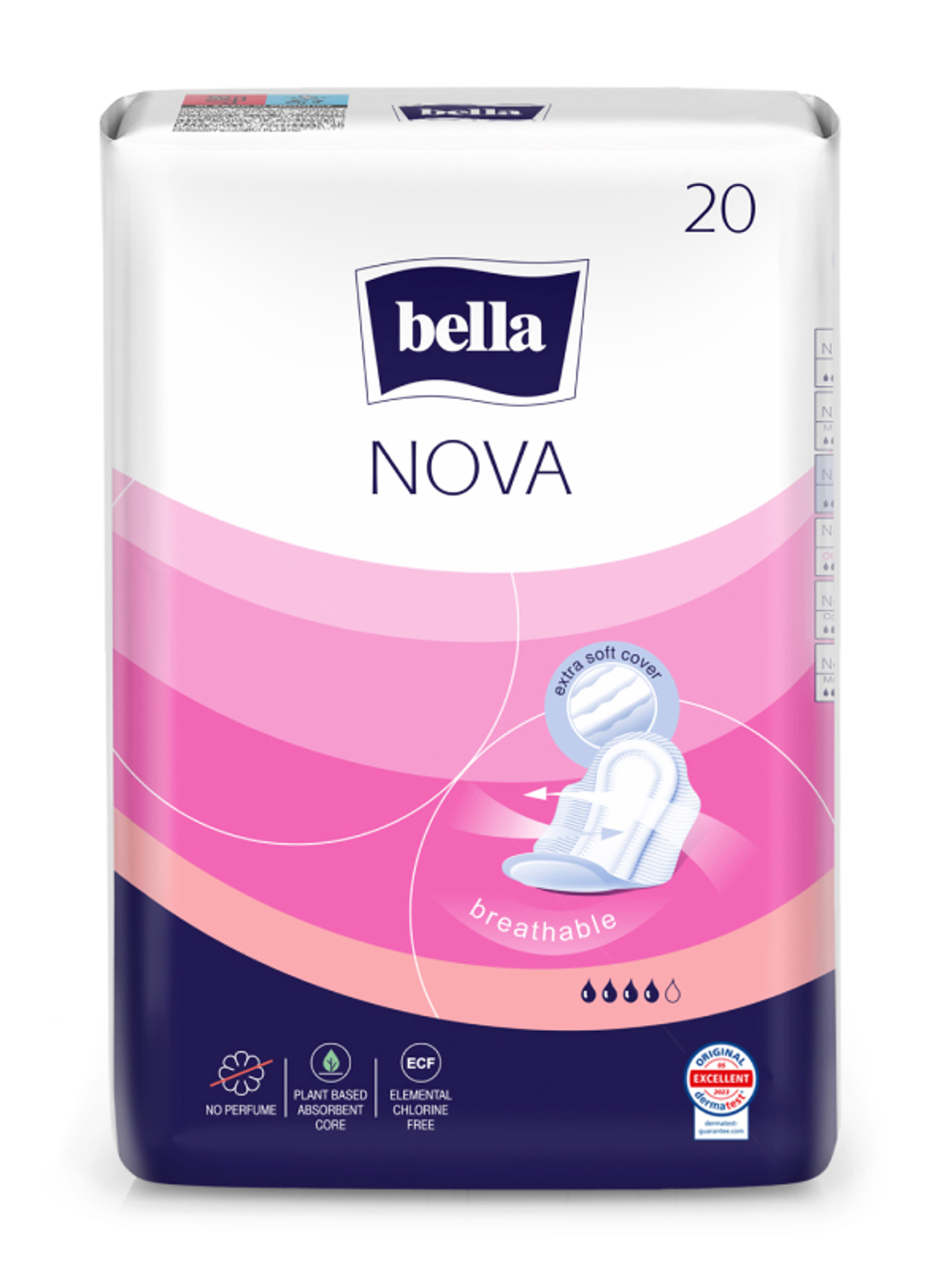 Bella Nova szárnyas egészségügyi betét - 20 db-2