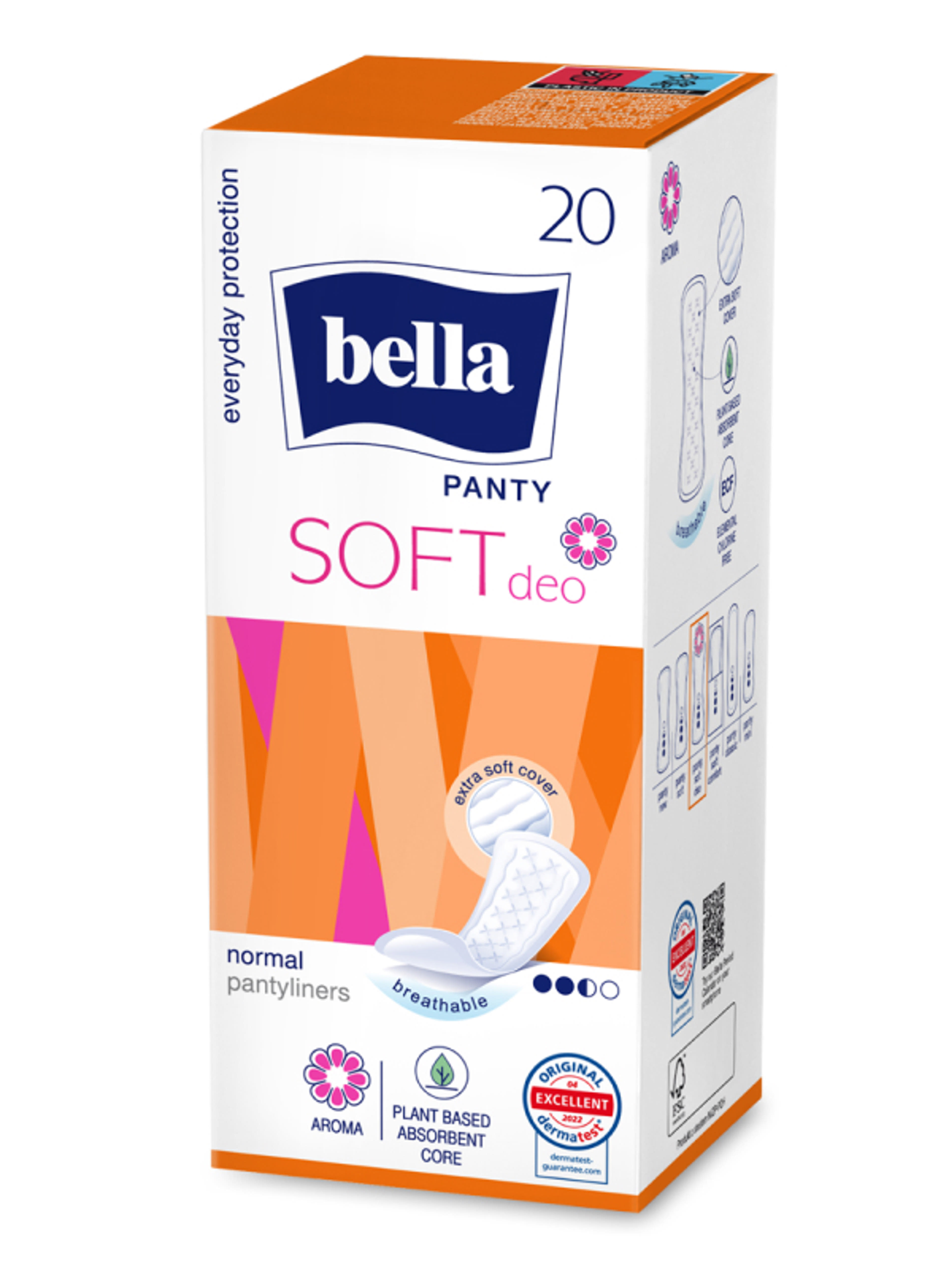 Bella Panty Soft Deo Fresh tisztasági betét - 20 db-1