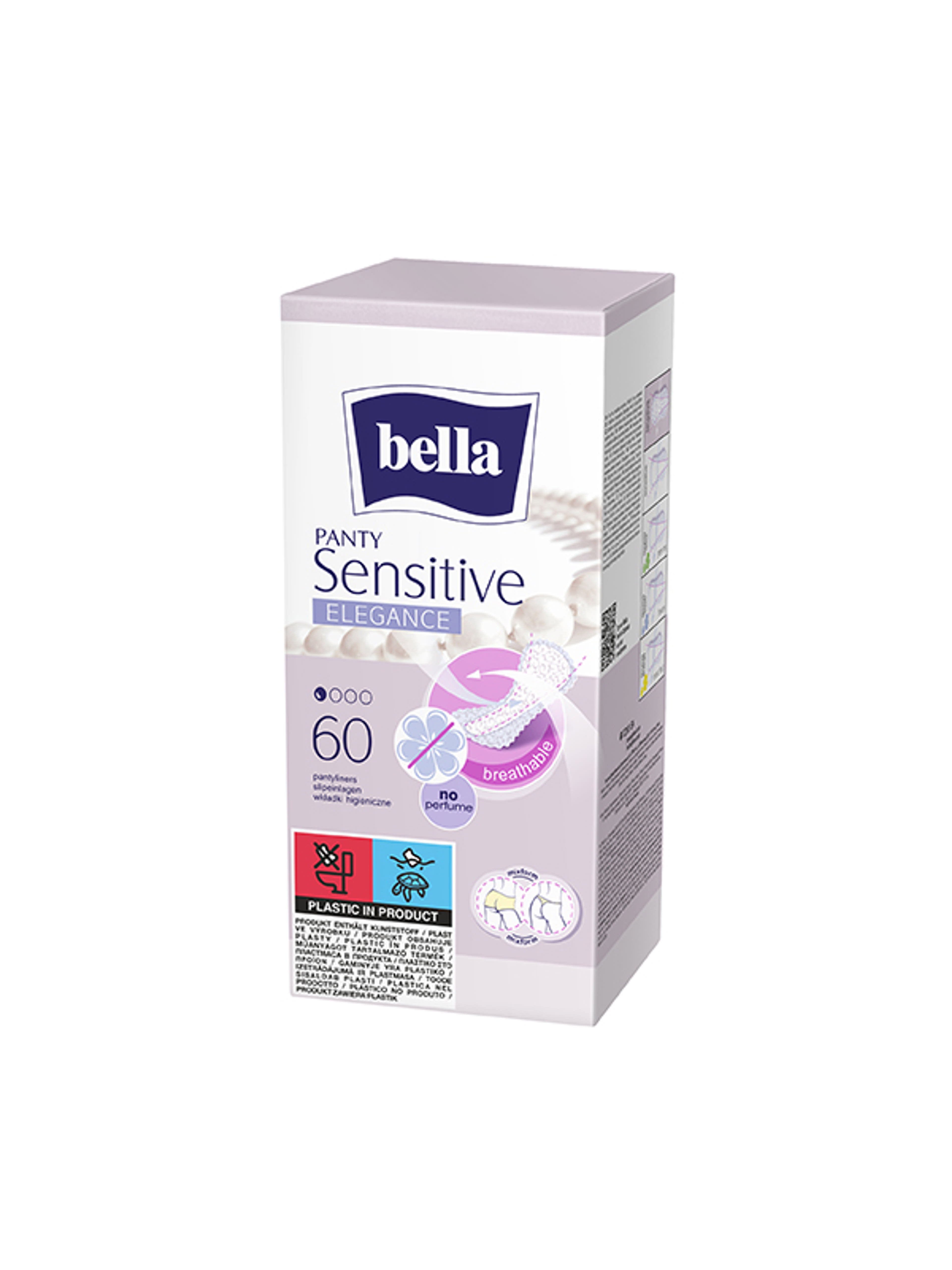 Bella Panty Sensitive Elegance tisztasági betét - 60 db