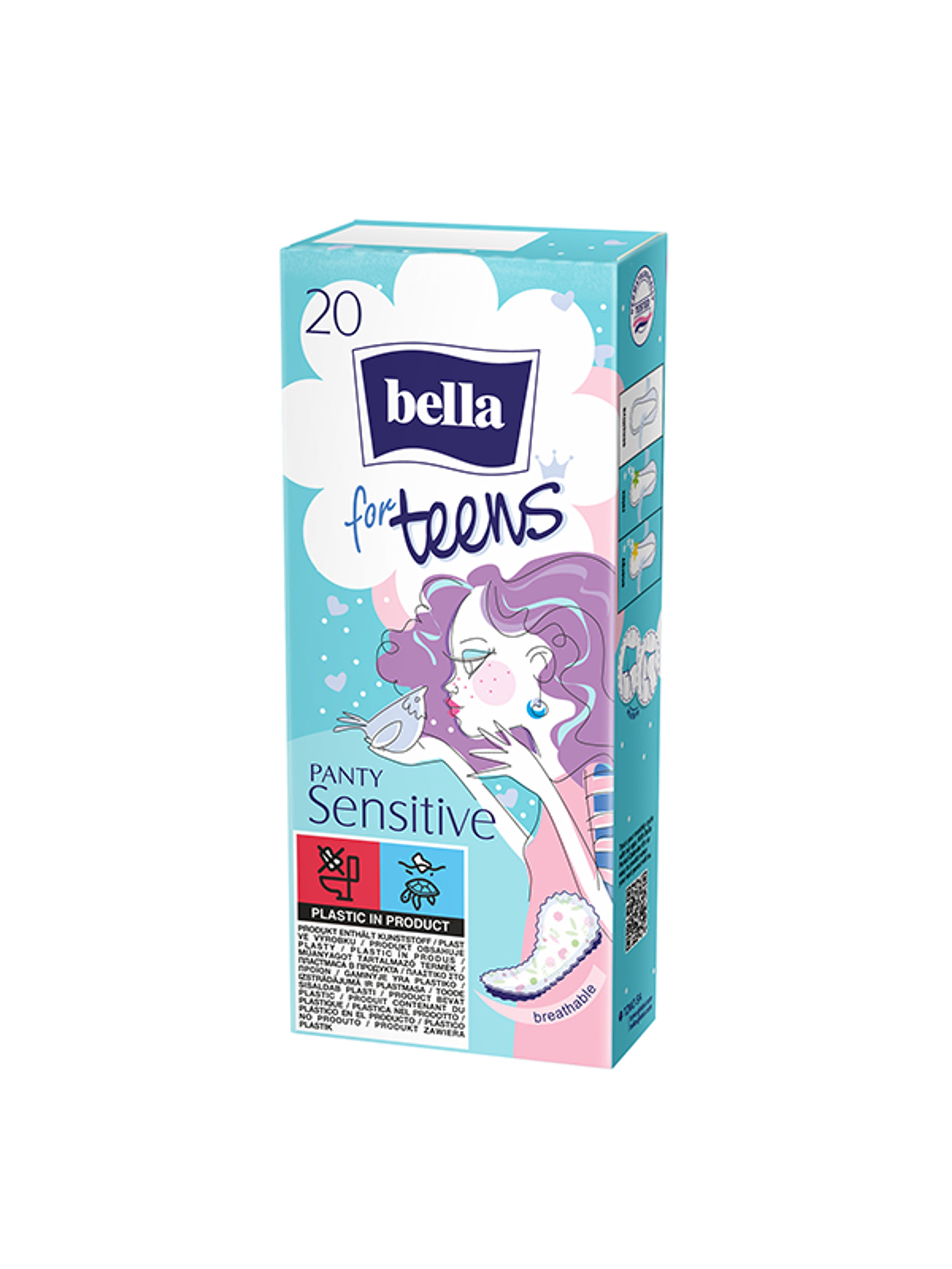 Bella for Teens Sensitive tisztasági betét - 20 db-1