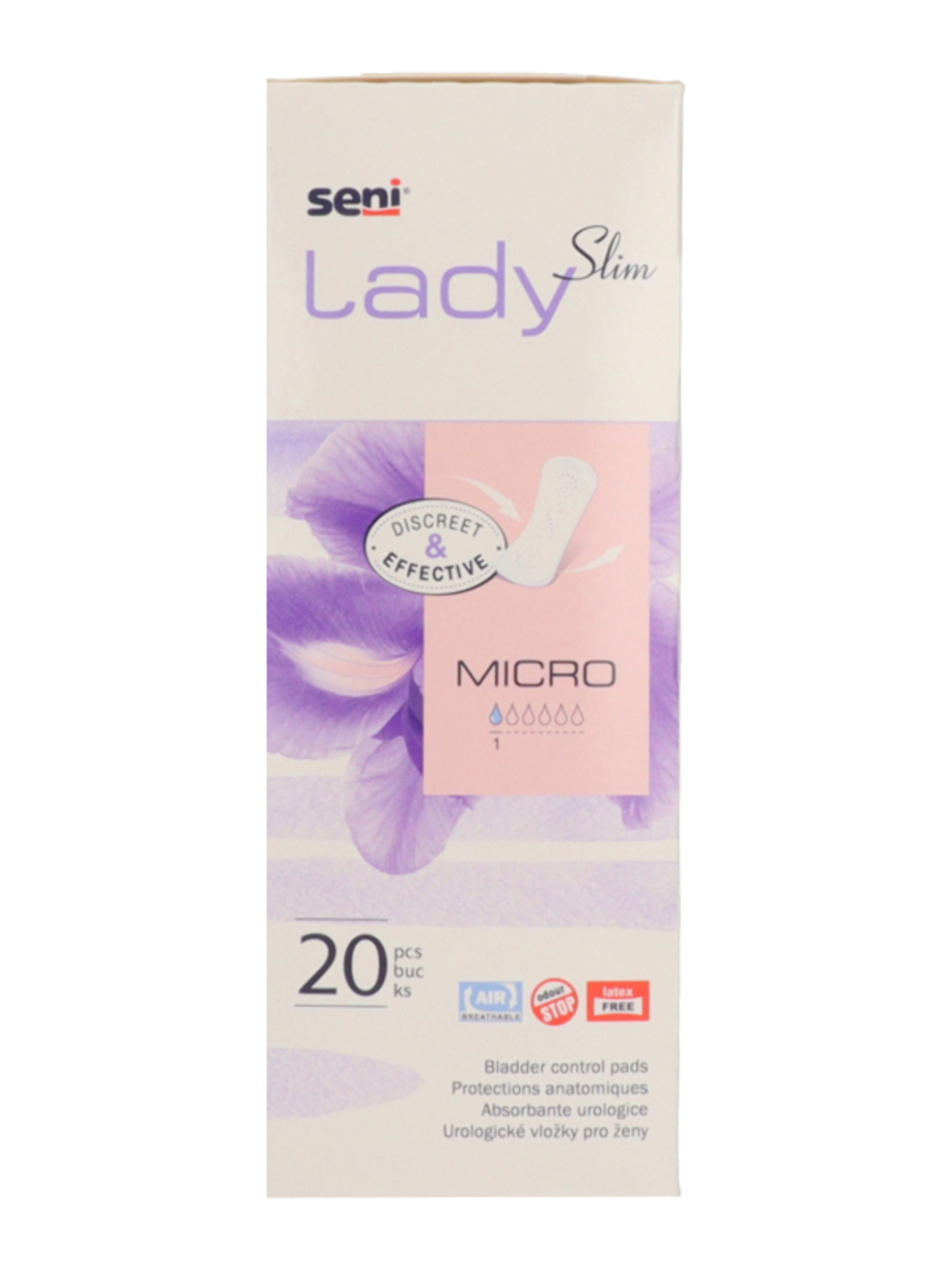 Seni Lady Slim Micro inkontinencia betét - 20 db-3