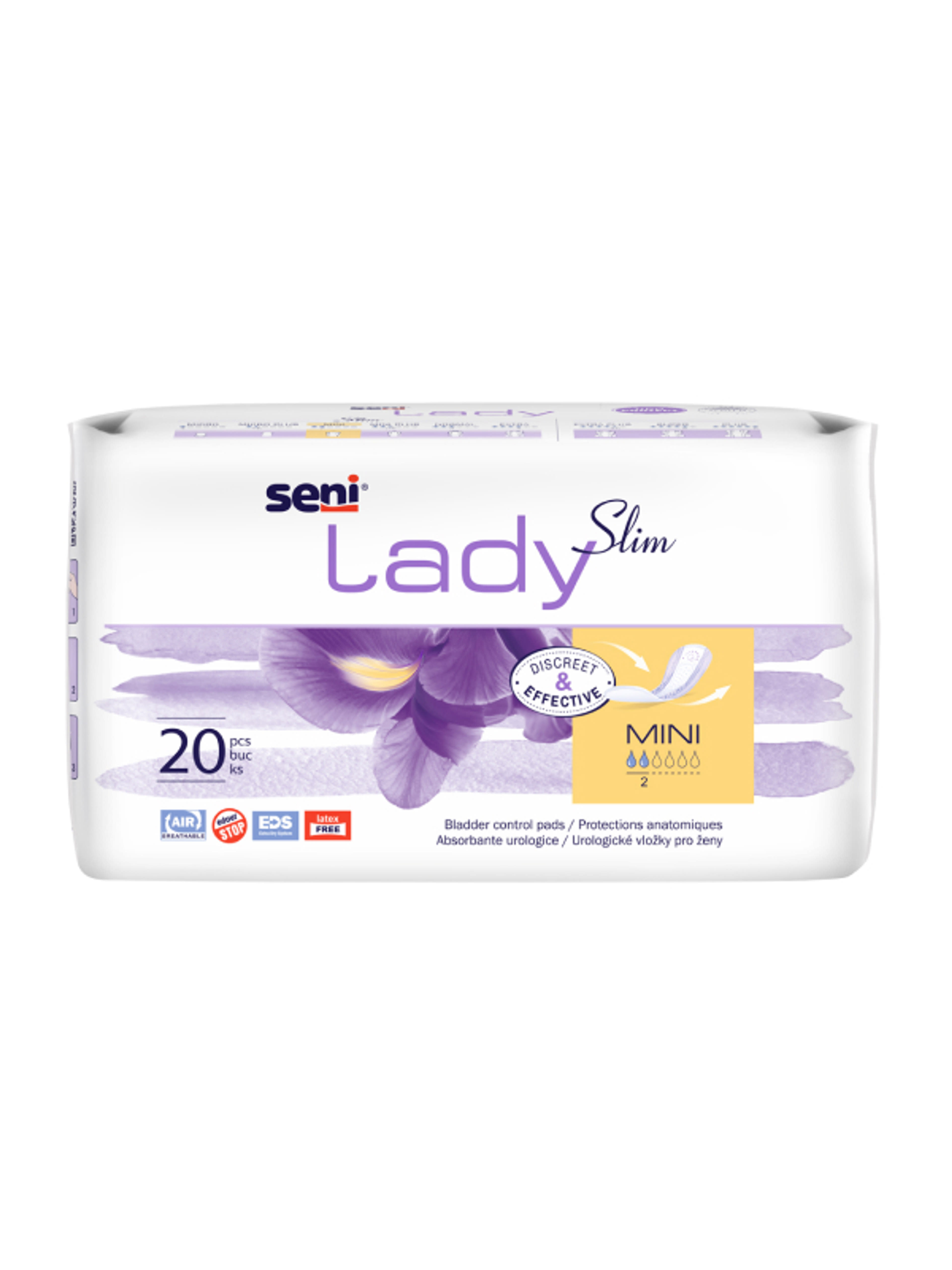 Seni Lady Slim Mini inkontinencia betét - 20 db