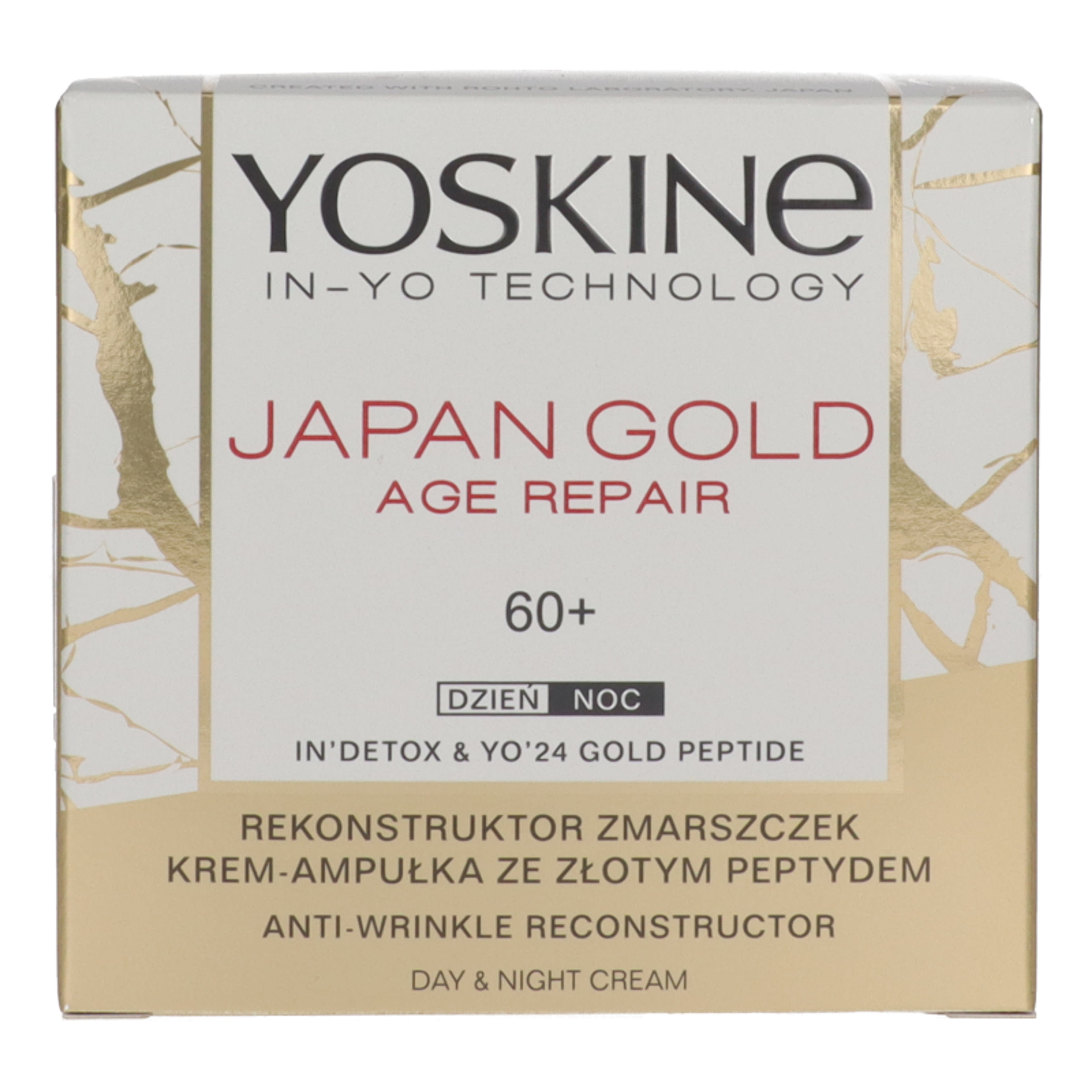 Yorskine Japan Gold 60+ nappali és éjszakai krém - 50 ml-1