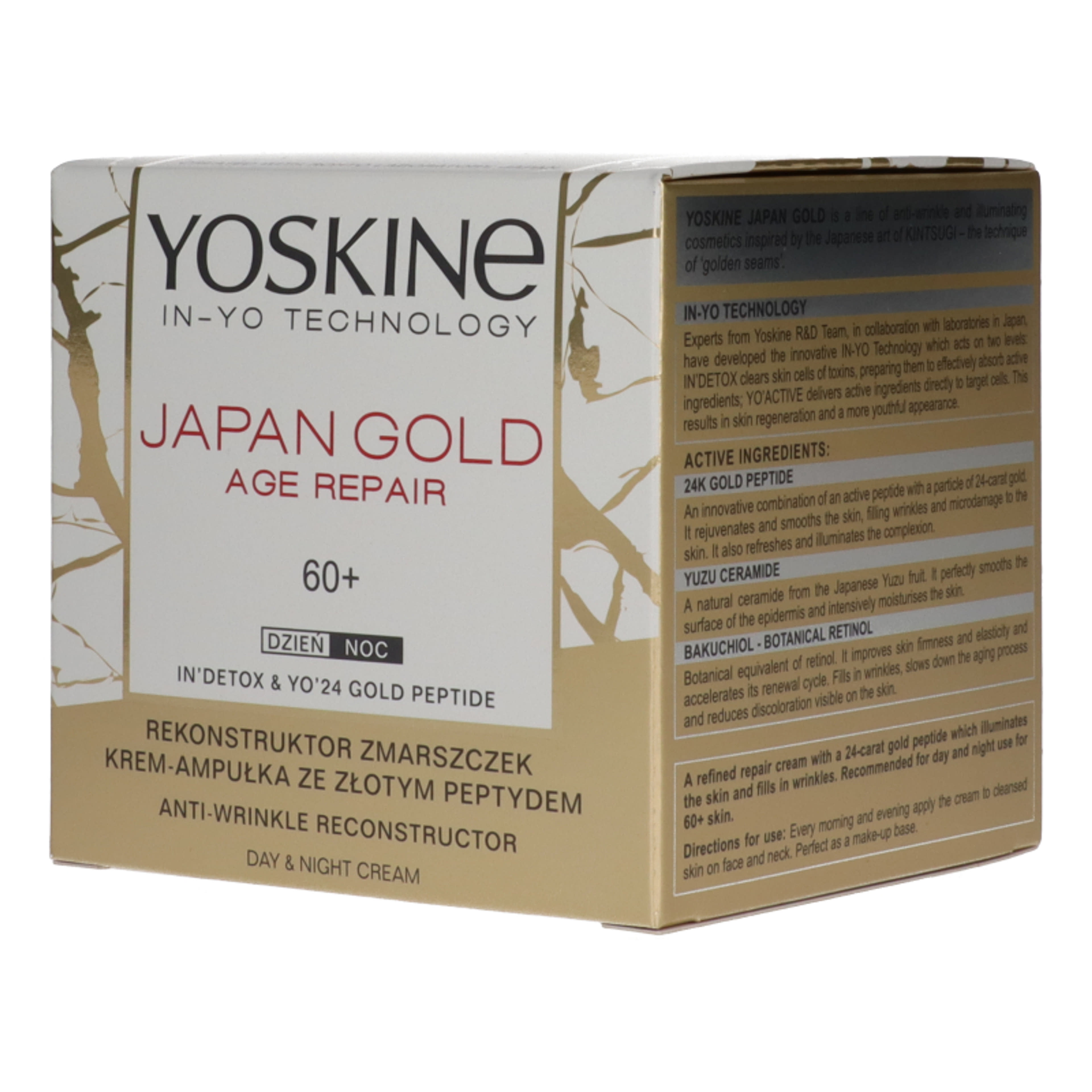 Yorskine Japan Gold 60+ nappali és éjszakai krém - 50 ml-2