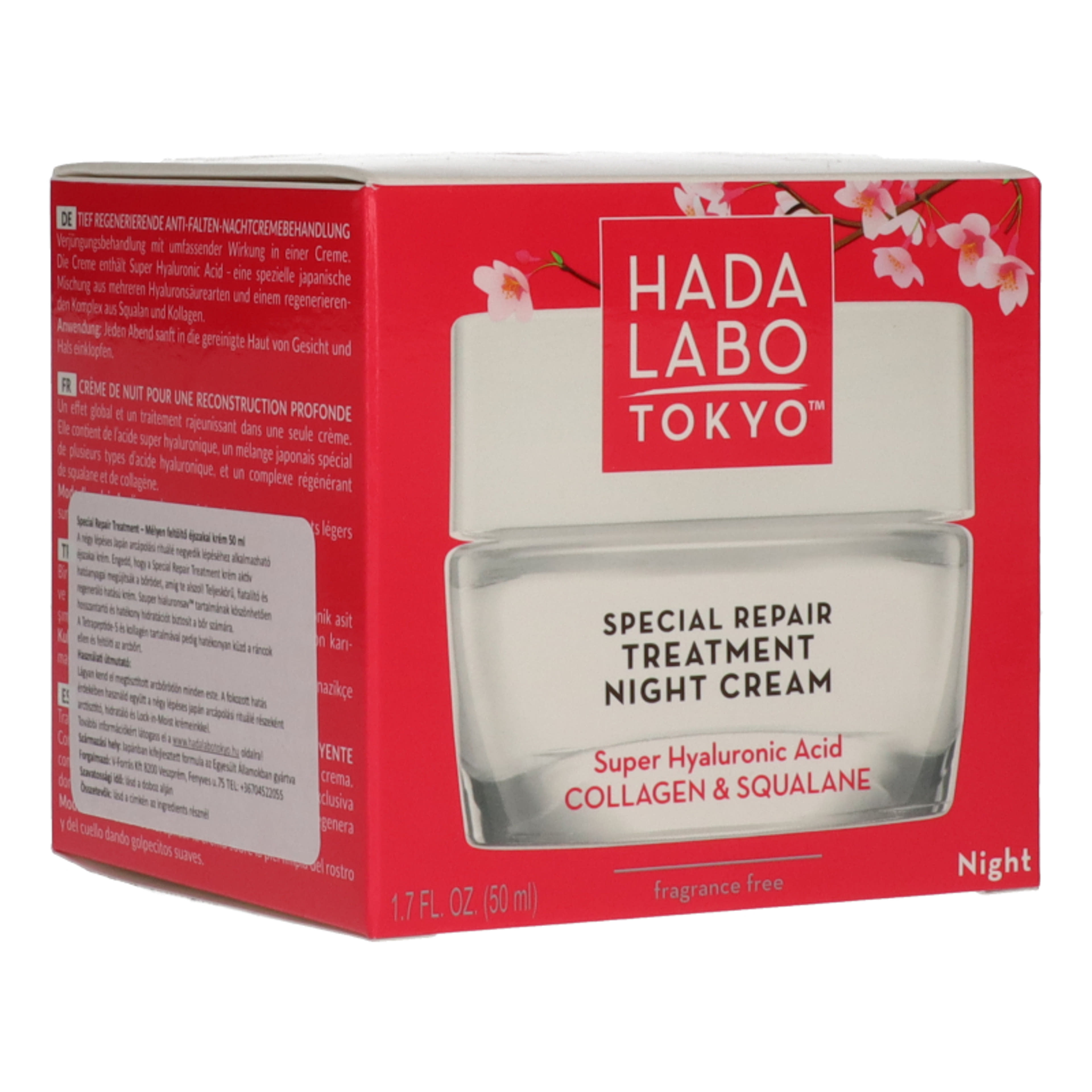 Hada Labo mélyen feltöltő éjszakai krém - 50 ml-5
