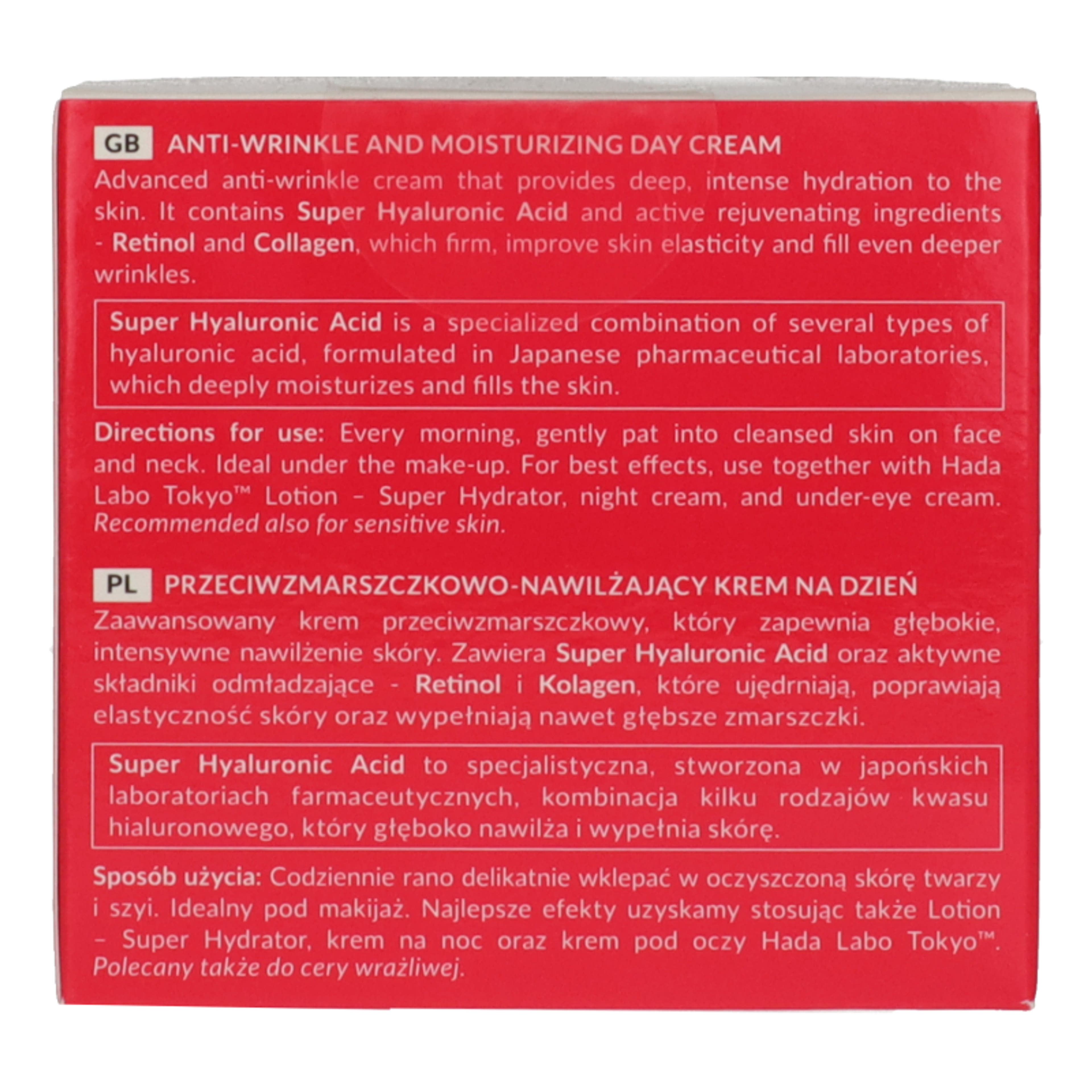 Hada Labo anti-aging ránctalanító nappali krém - 50 ml-5