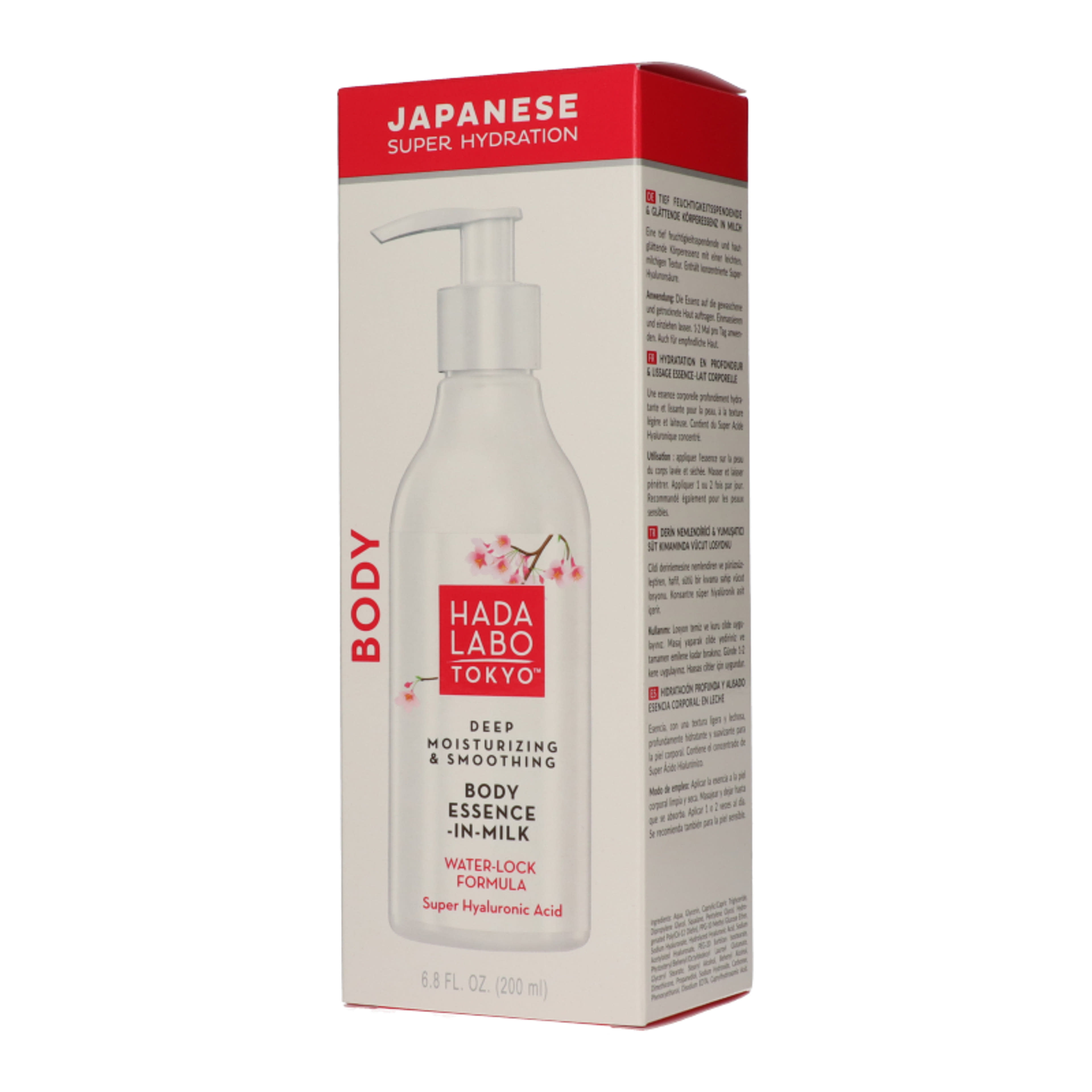 Hada Labo Tokyo mélyhidratáló és puhító testápoló - 200 ml-3