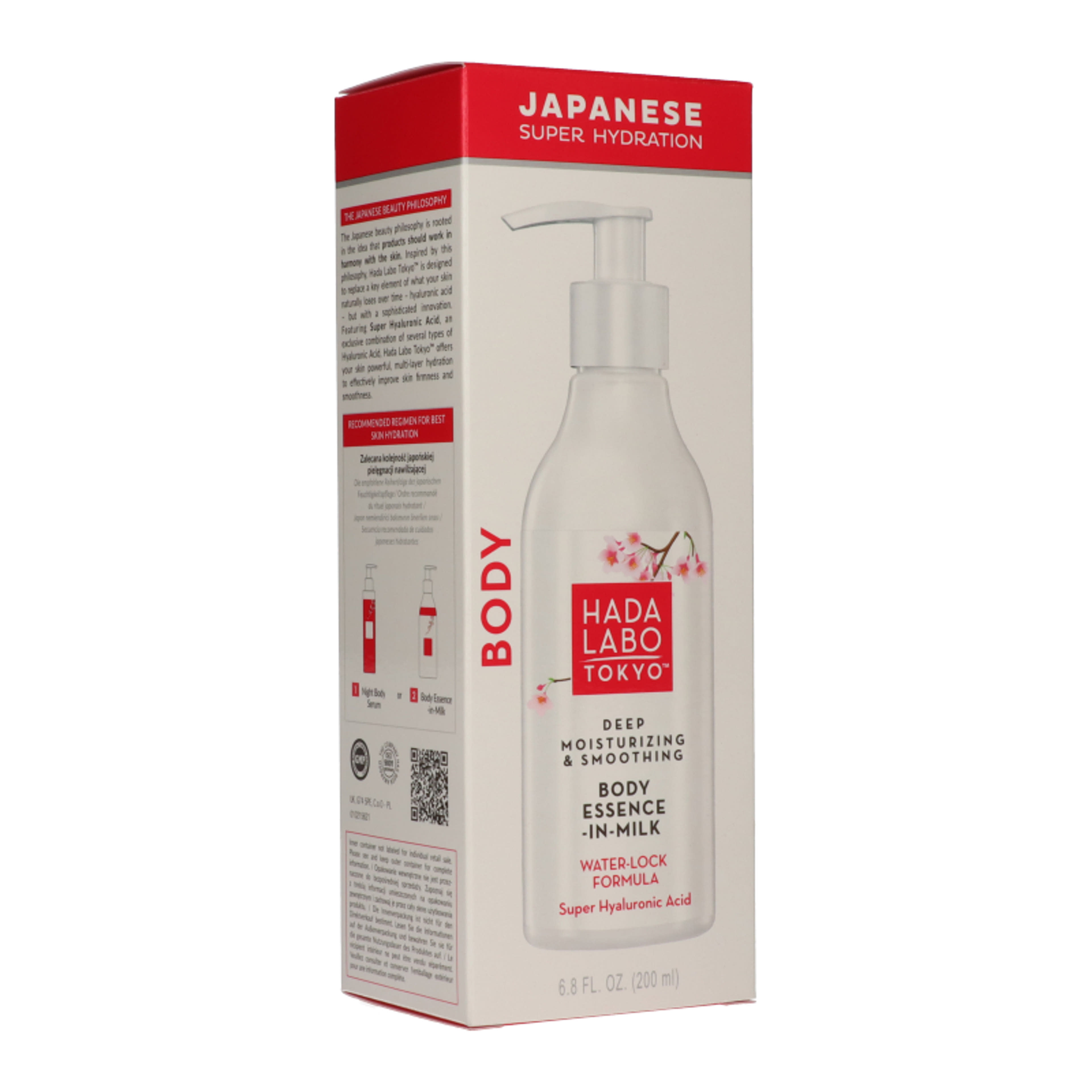 Hada Labo Tokyo mélyhidratáló és puhító testápoló - 200 ml-5