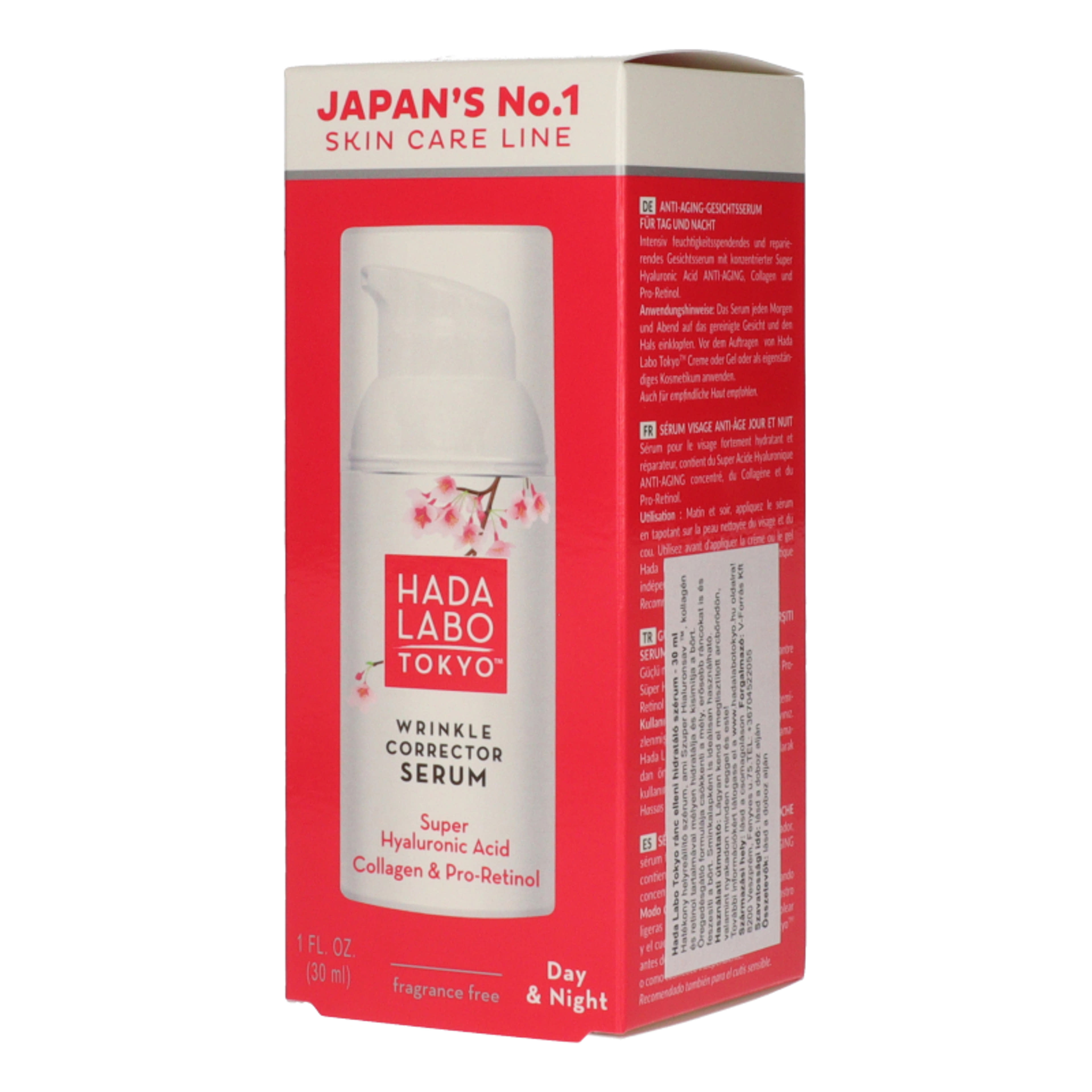 Hada Labo hidratáló szérum ráncok ellen - 30 ml-2
