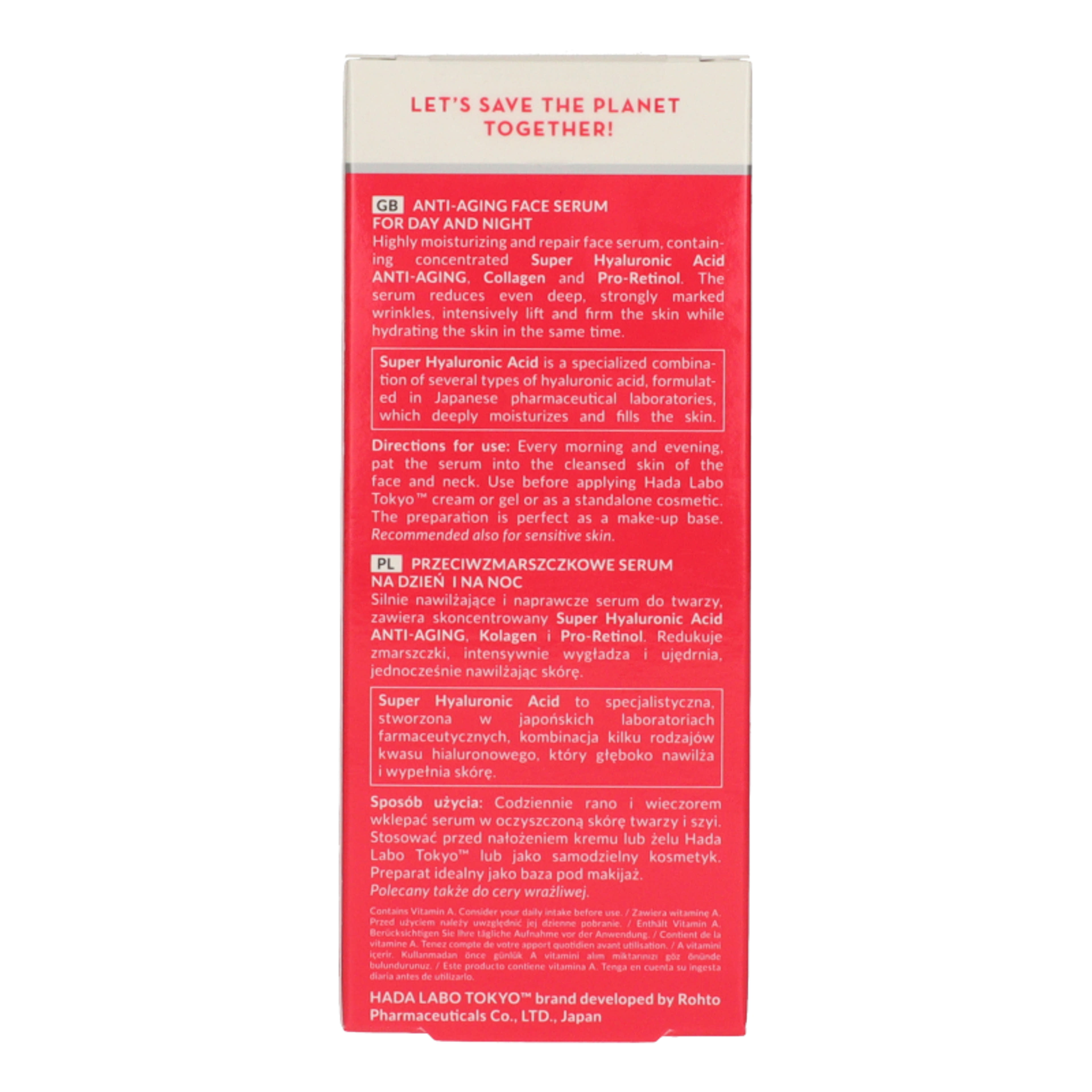 Hada Labo hidratáló szérum ráncok ellen - 30 ml-3