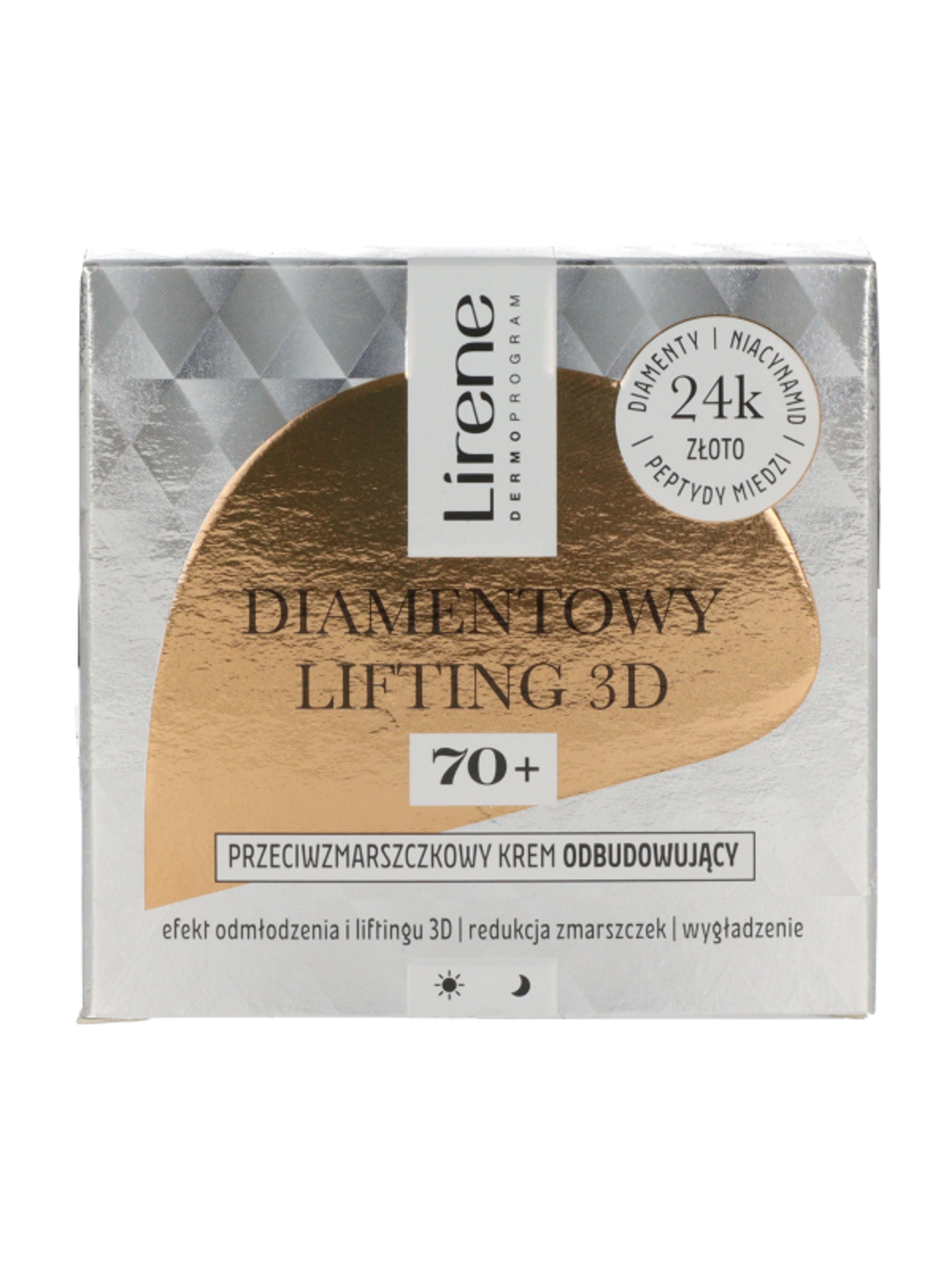 Lirene Diamond Lifting 3D 70+ arckrém - 50 ml