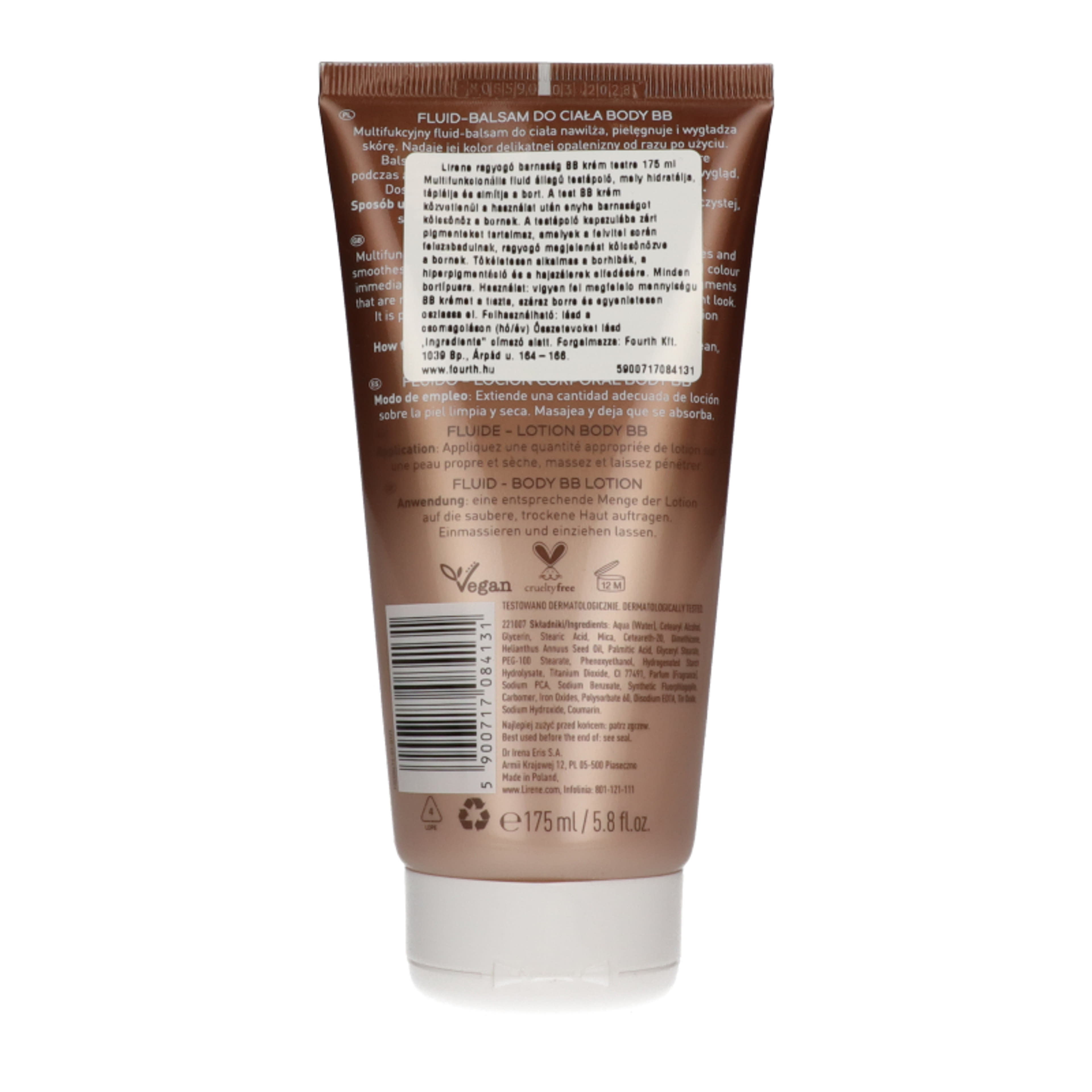 Lirene Perfect Tan Body Make Up Balm önbarnító testápoló balzsam - 175 ml-2
