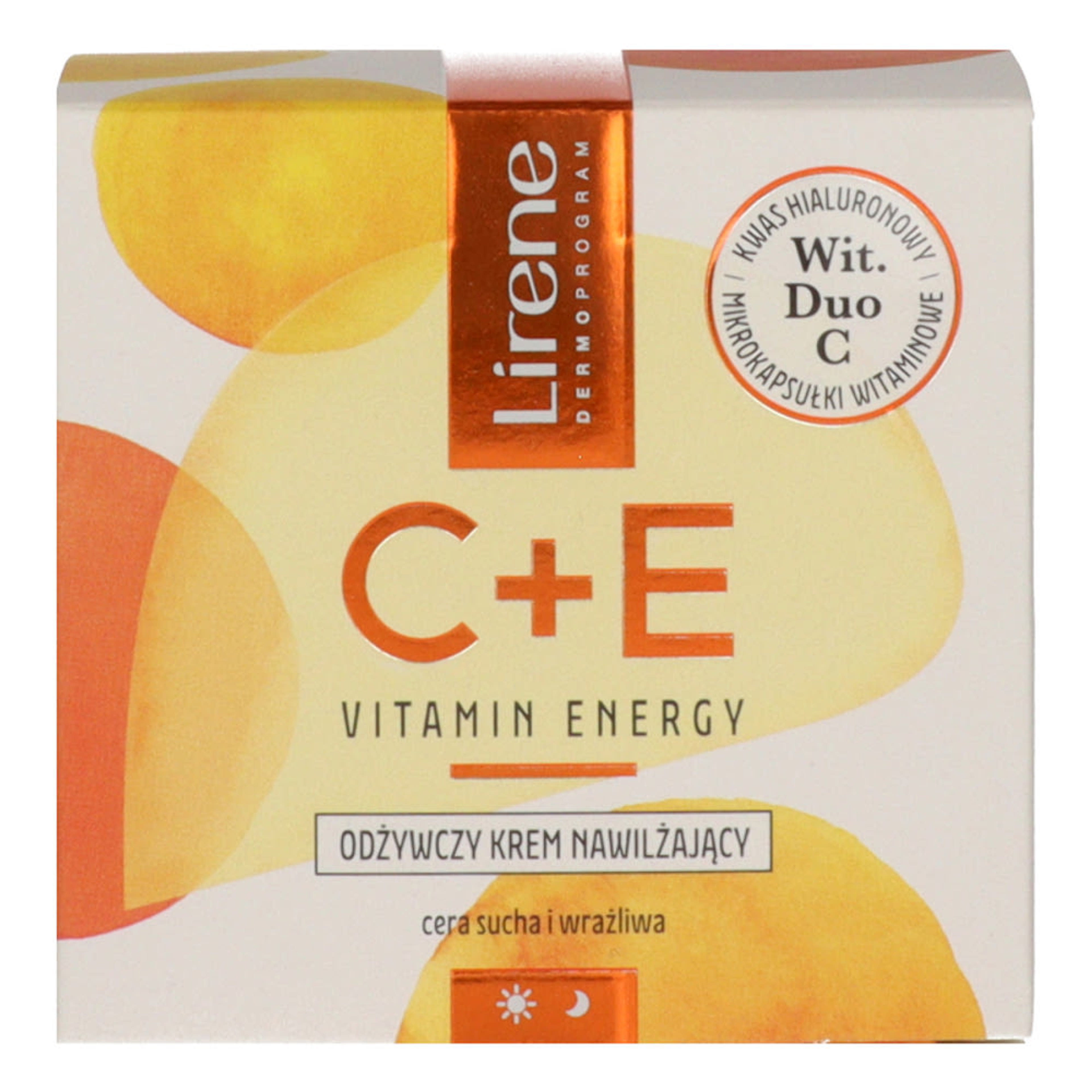 Lirene C+E - vitamin Energy arckrém - 50 ml