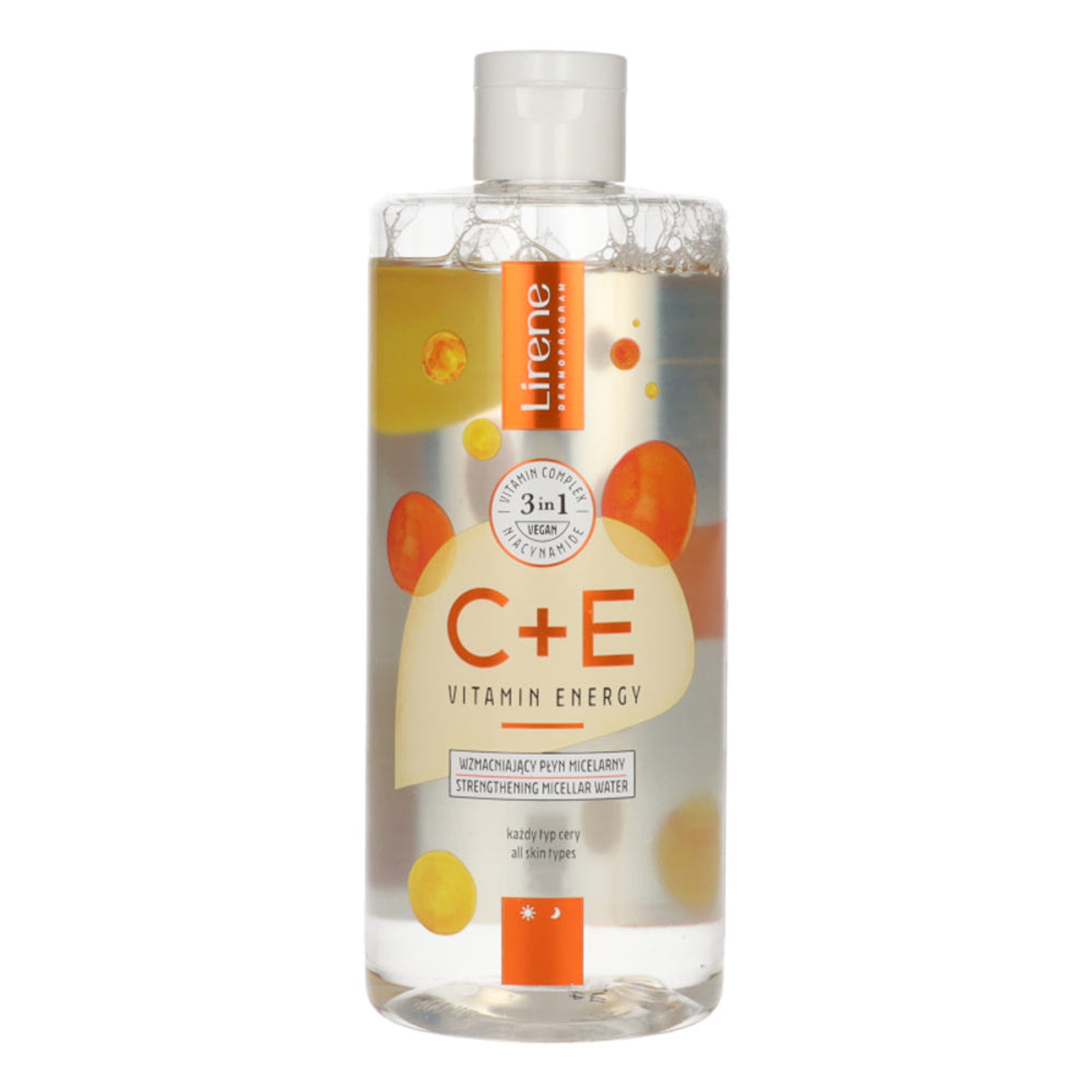 Lirene 3in1 micellás víz C és E- vitaminnal - 400 ml