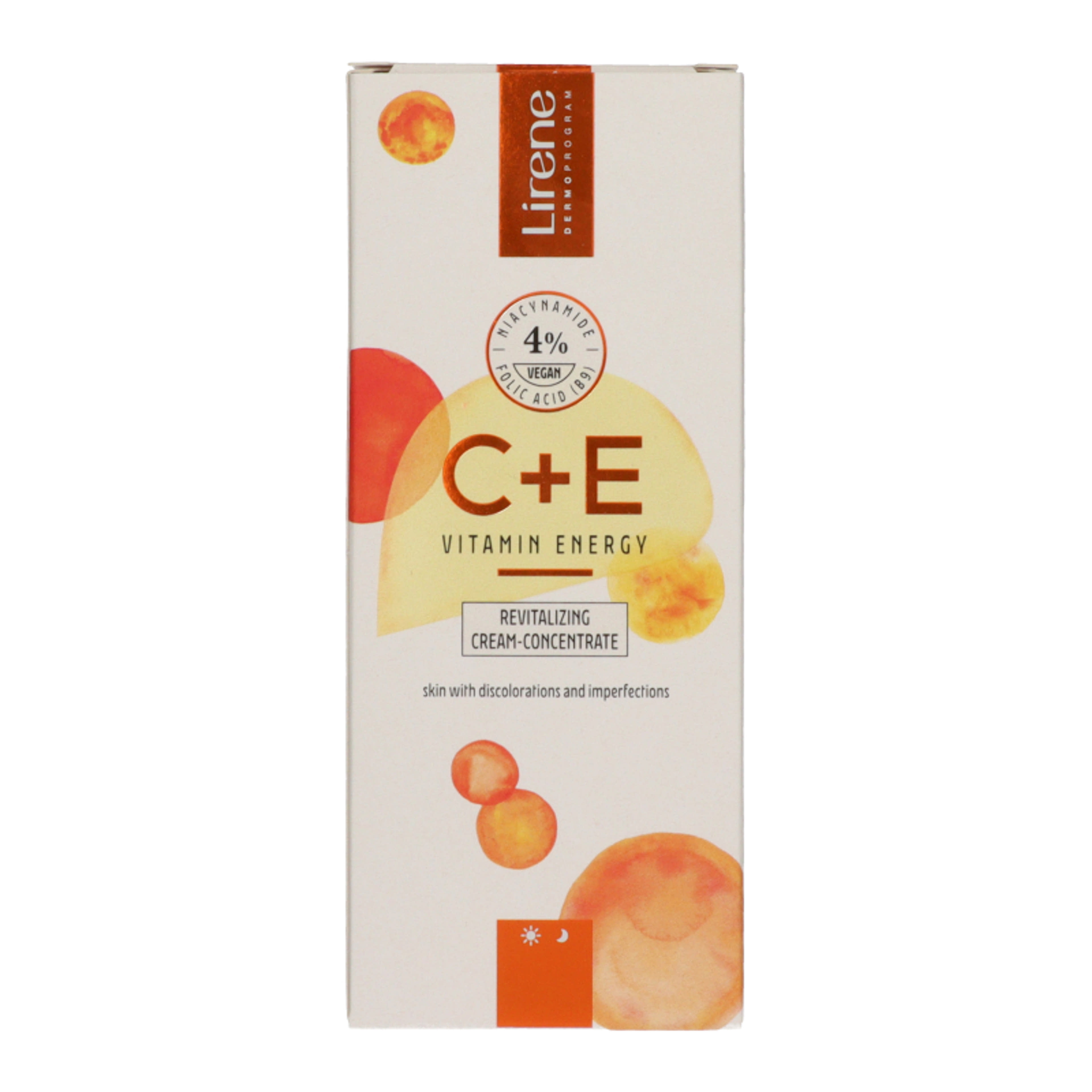 Lirene C+E - vitamin Energy arckrém koncentrátum - 40 ml-3