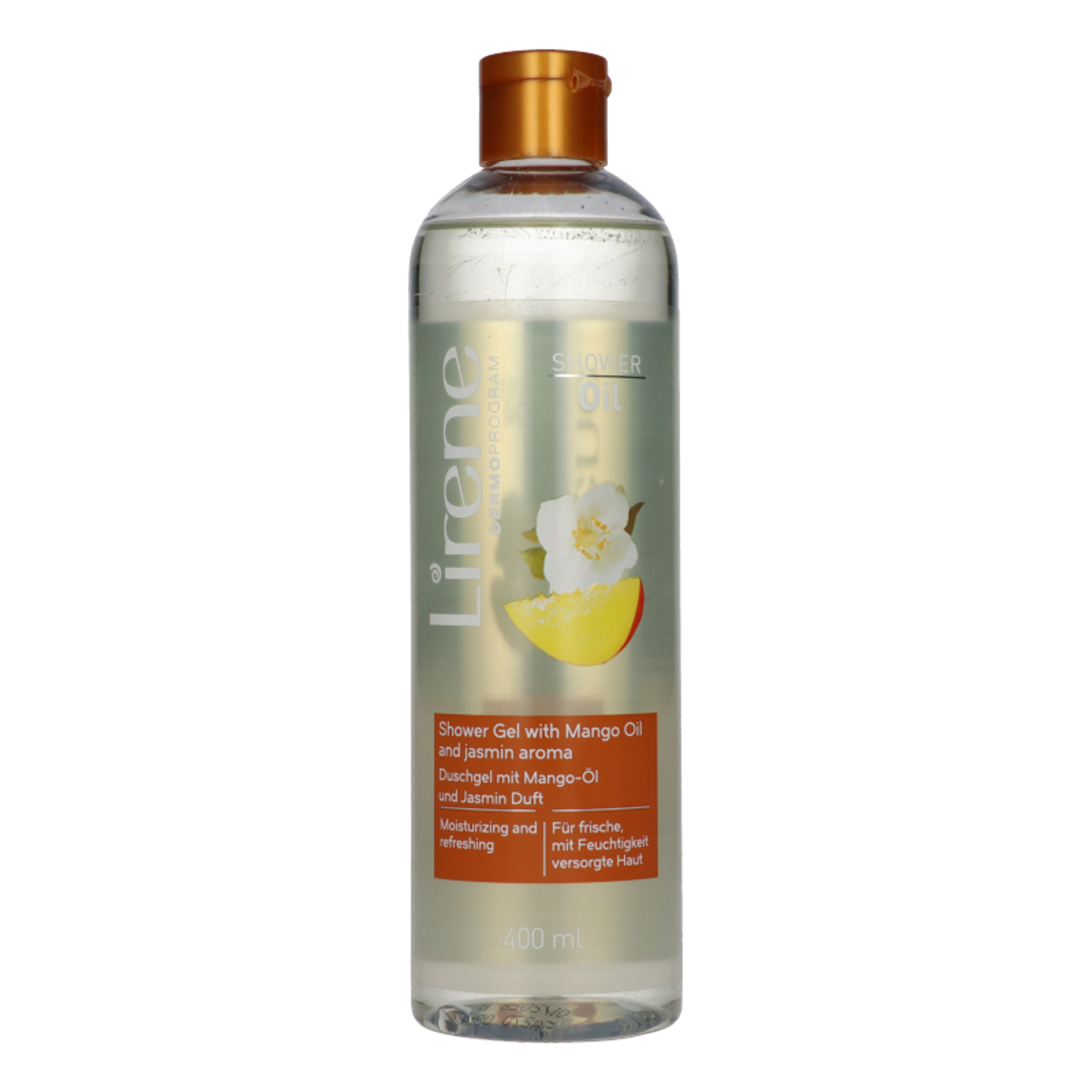 Lirene tusfürdő mangóolajjal és jázmin illattal - 400 ml