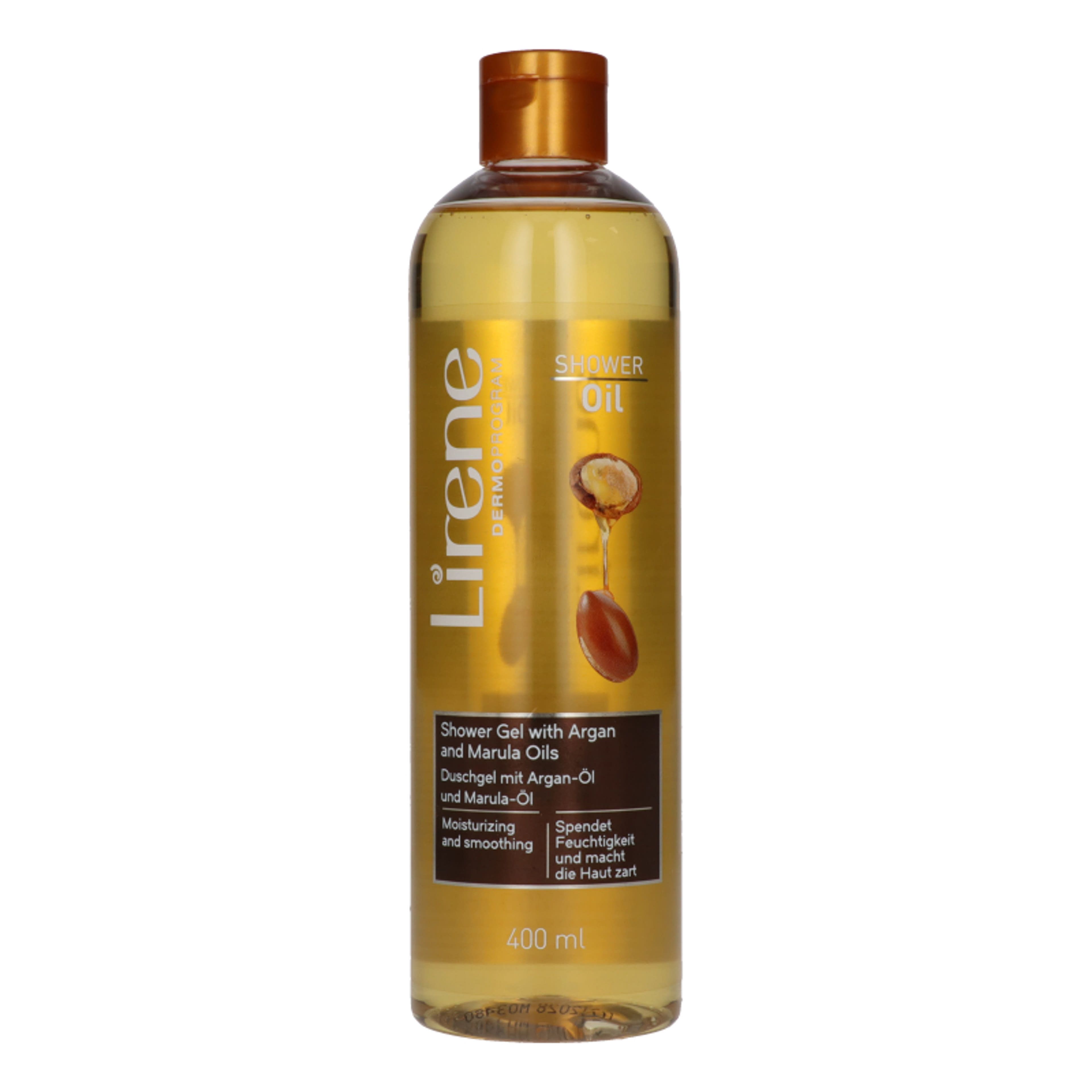 Lirene tusfürdő argán- és marulaolajjal - 400 ml
