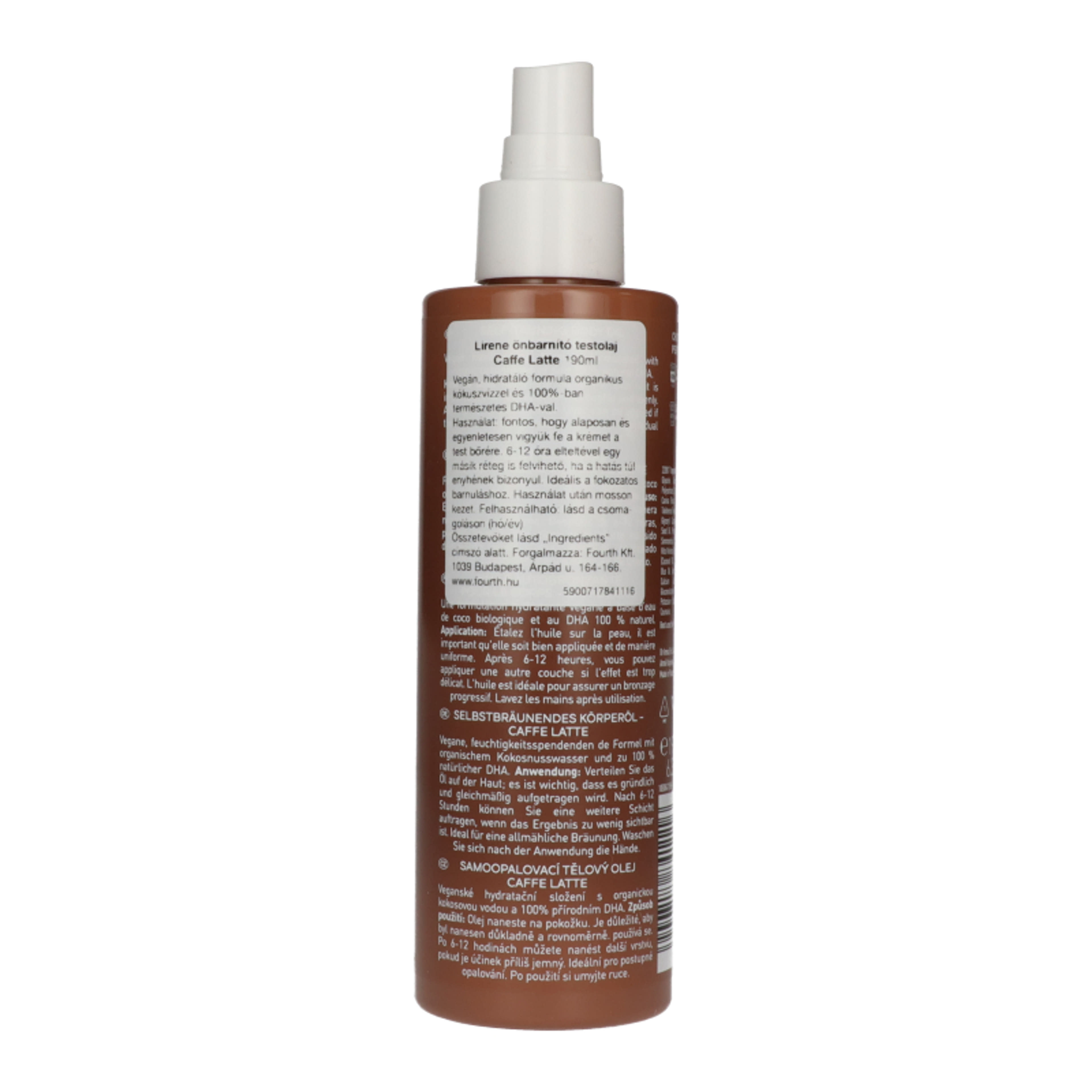 Lirene PT bronzosító testpermet /Caffe latte - 190 ml-2