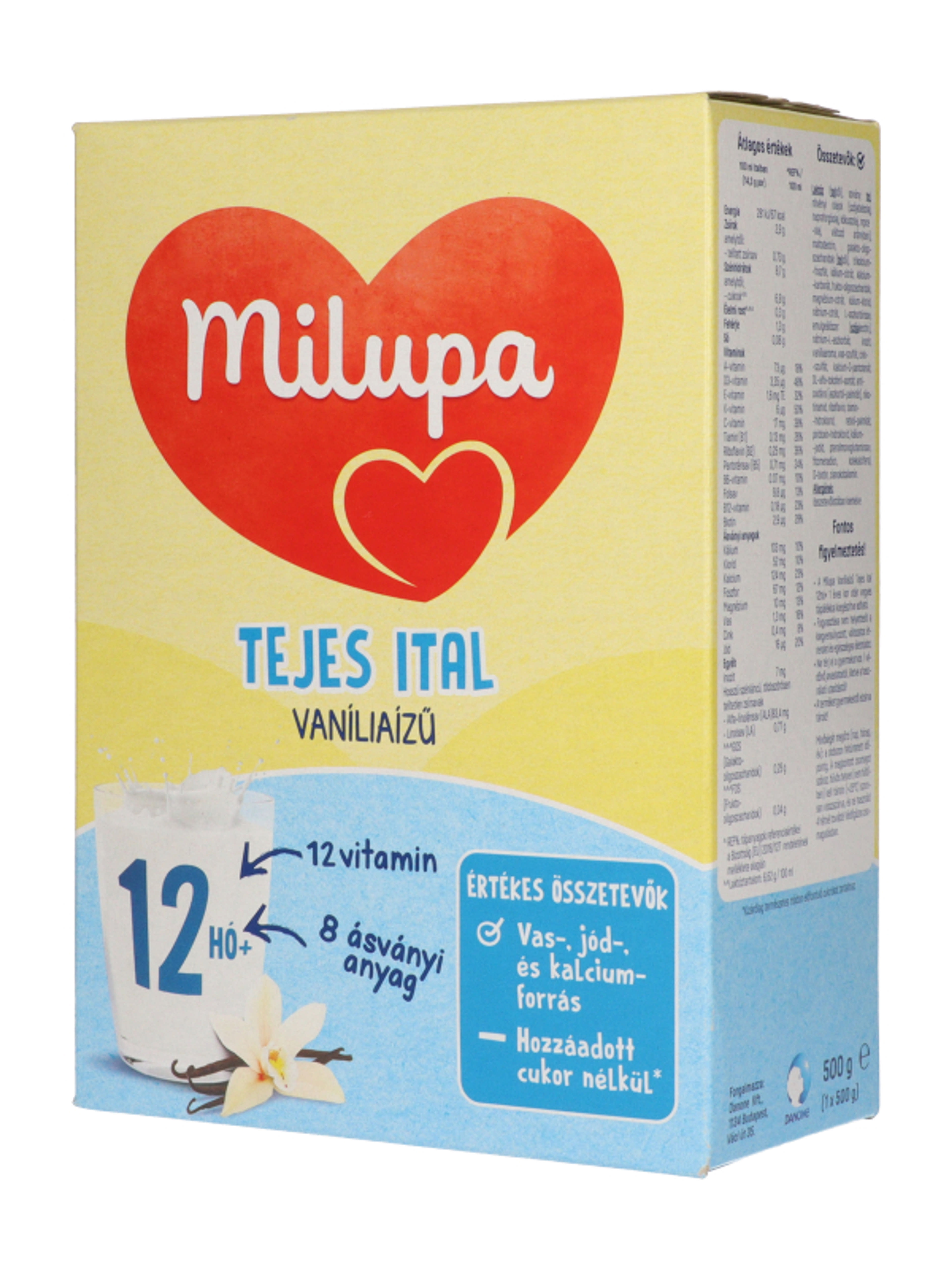 Milupa tejes ital vaníliaízű 12 hónspos kortól - 500 g-5