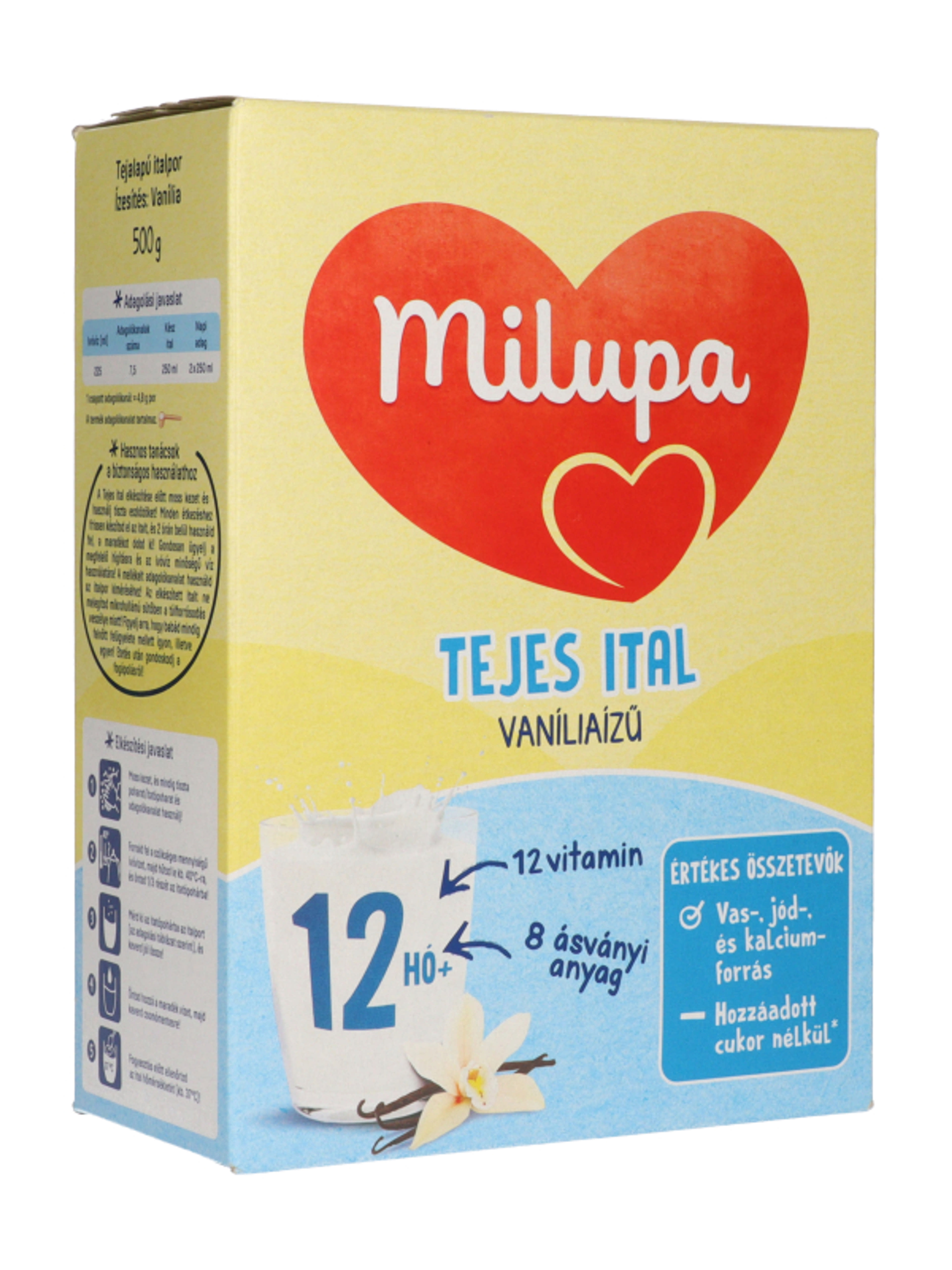 Milupa tejes ital vaníliaízű 12 hónspos kortól - 500 g-7