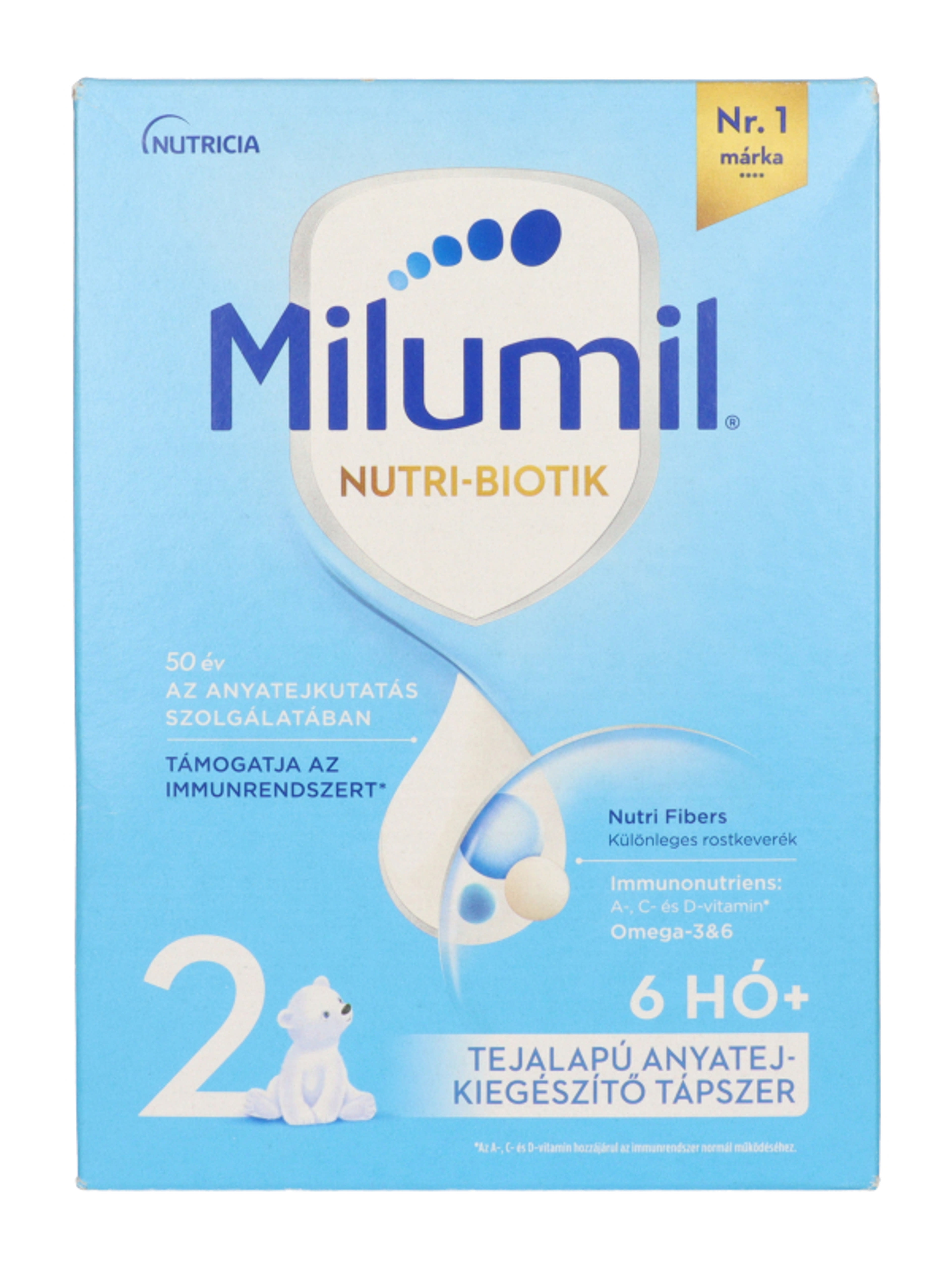 Milumil 2 tejalapú anyatej-kiegészítő tápszer 6 hónapos kortól - 500 g-3