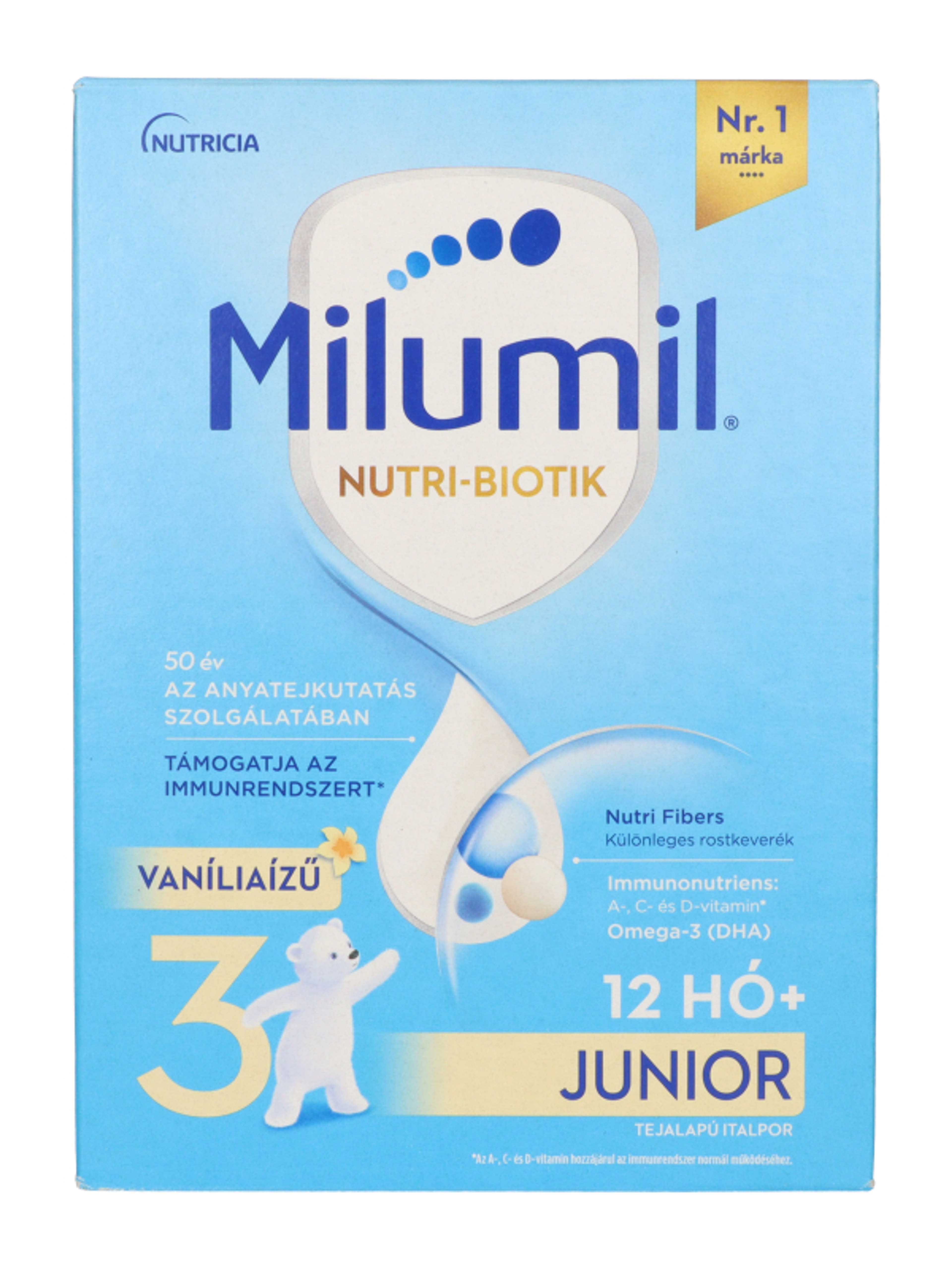 Milumil 3 Junior ital vaníliaizű 12 hónapos kortól - 500 g-3