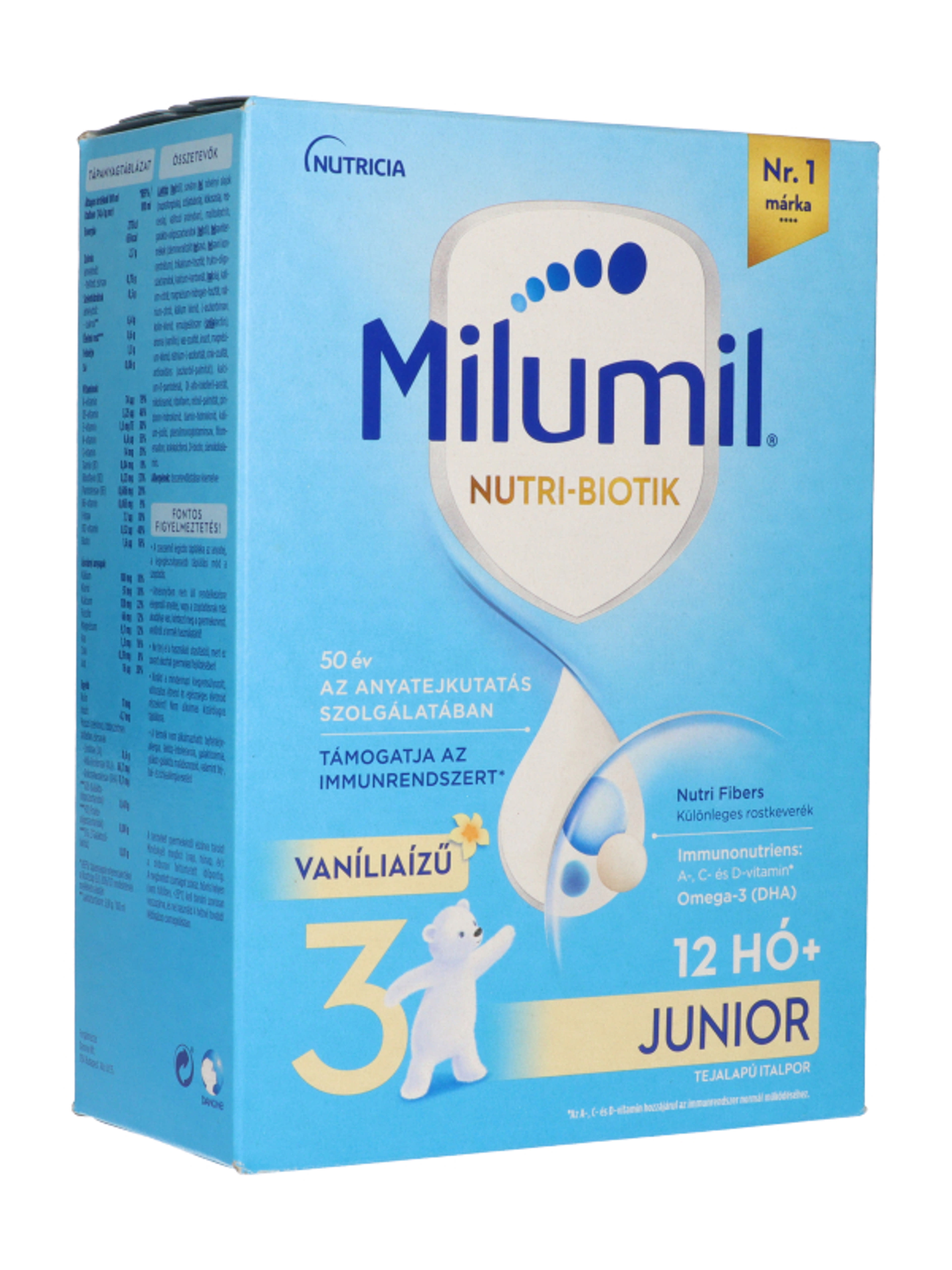 Milumil 3 Junior ital vaníliaizű 12 hónapos kortól - 500 g-6